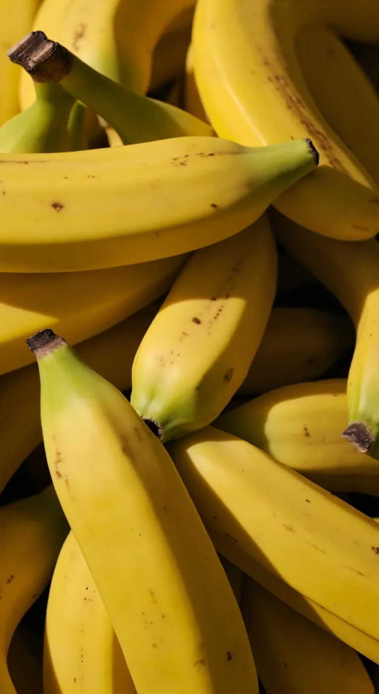 ai character: Banana background