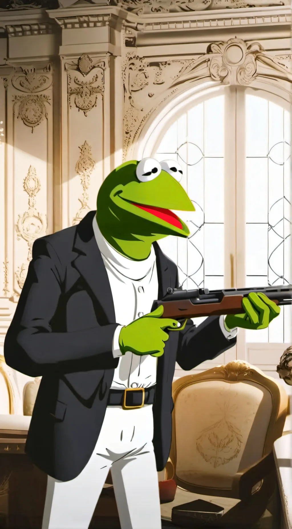 ai character: Deadly kermit s:2 background