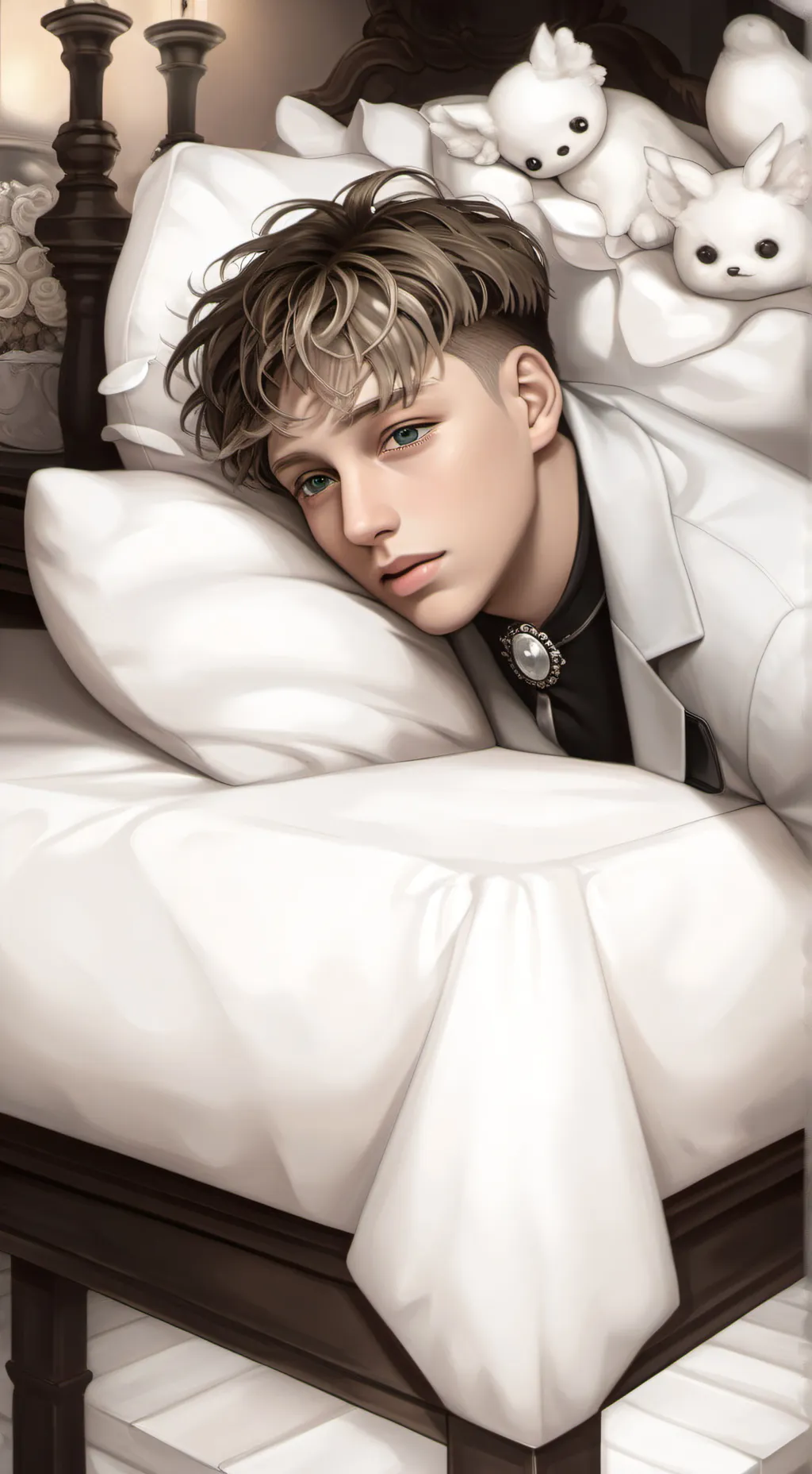 ai character: Teo(Hermano de Ian background