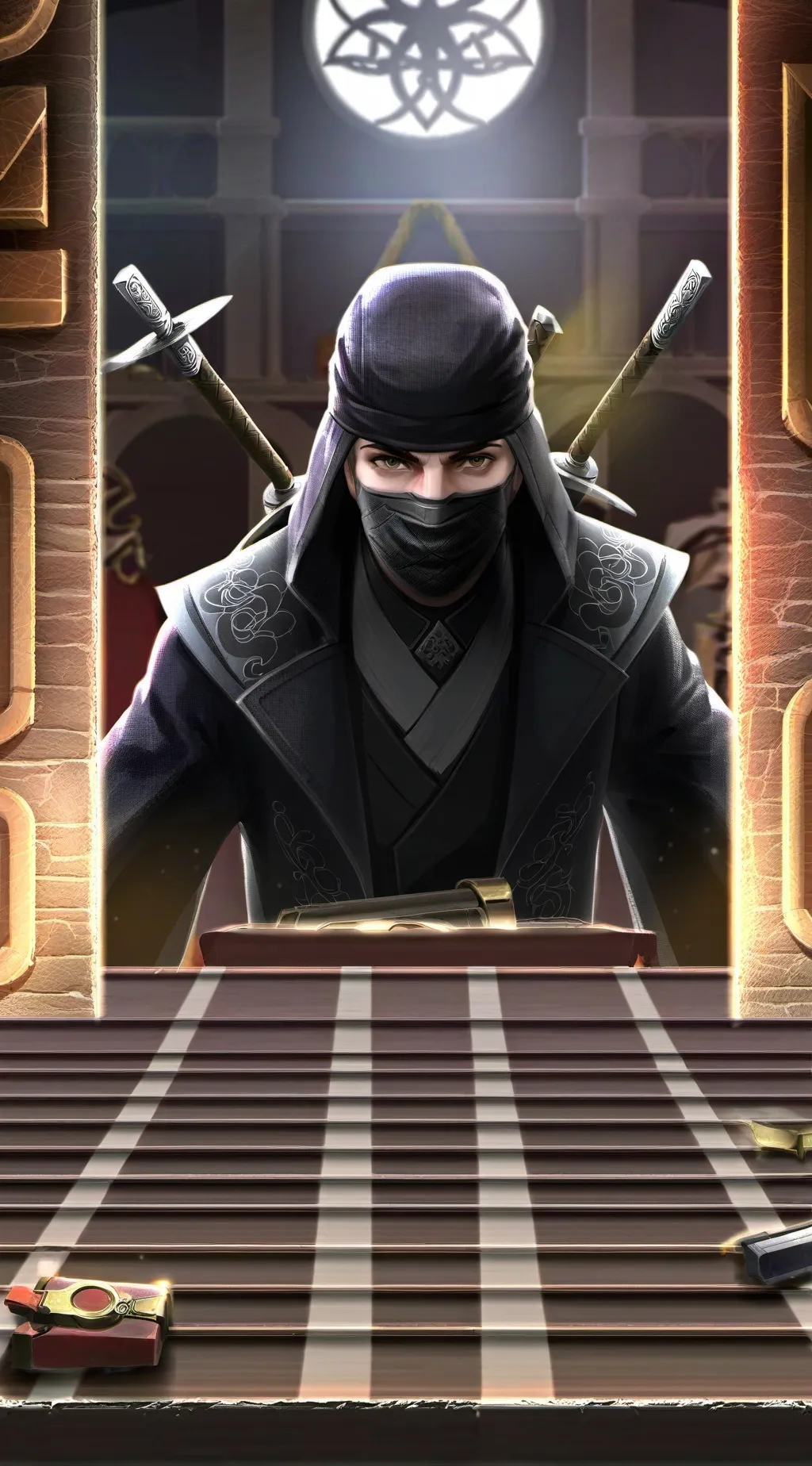 ai character: Spy ninjas  background