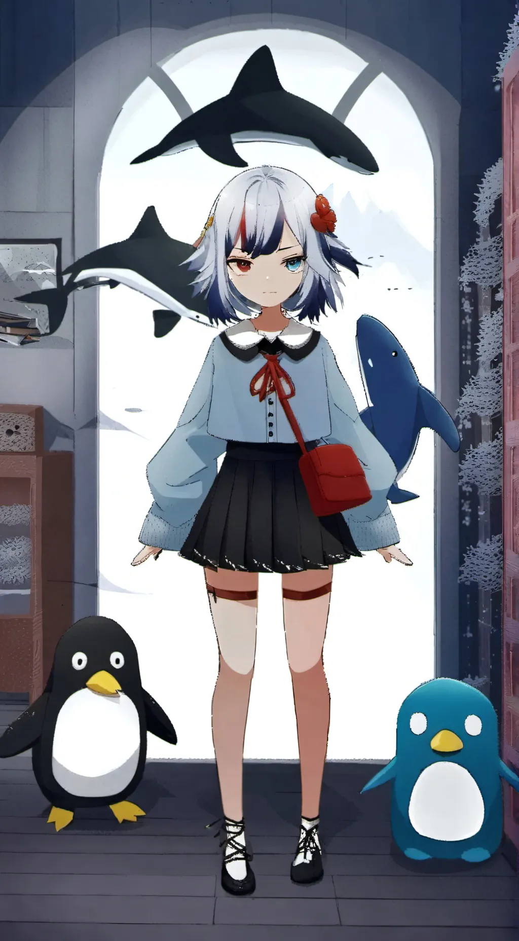ai character: tu mamá y tu tía background