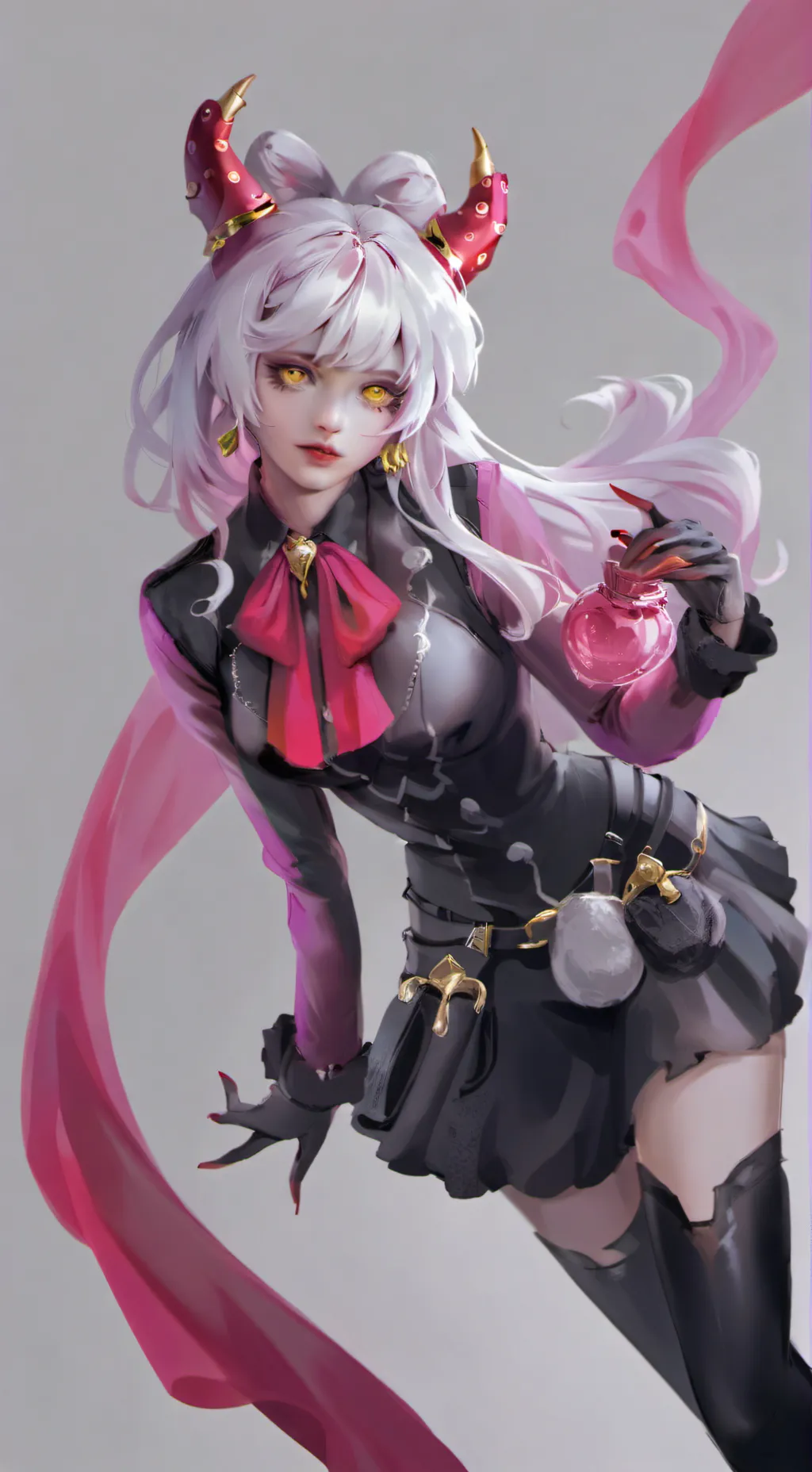 ai character: Anie  background