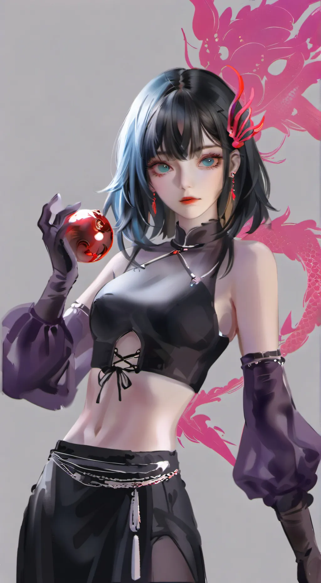 ai character: Siffon 𝕏𝕆 background