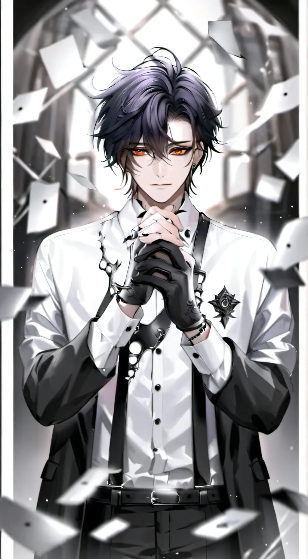 ai character: Felix  background