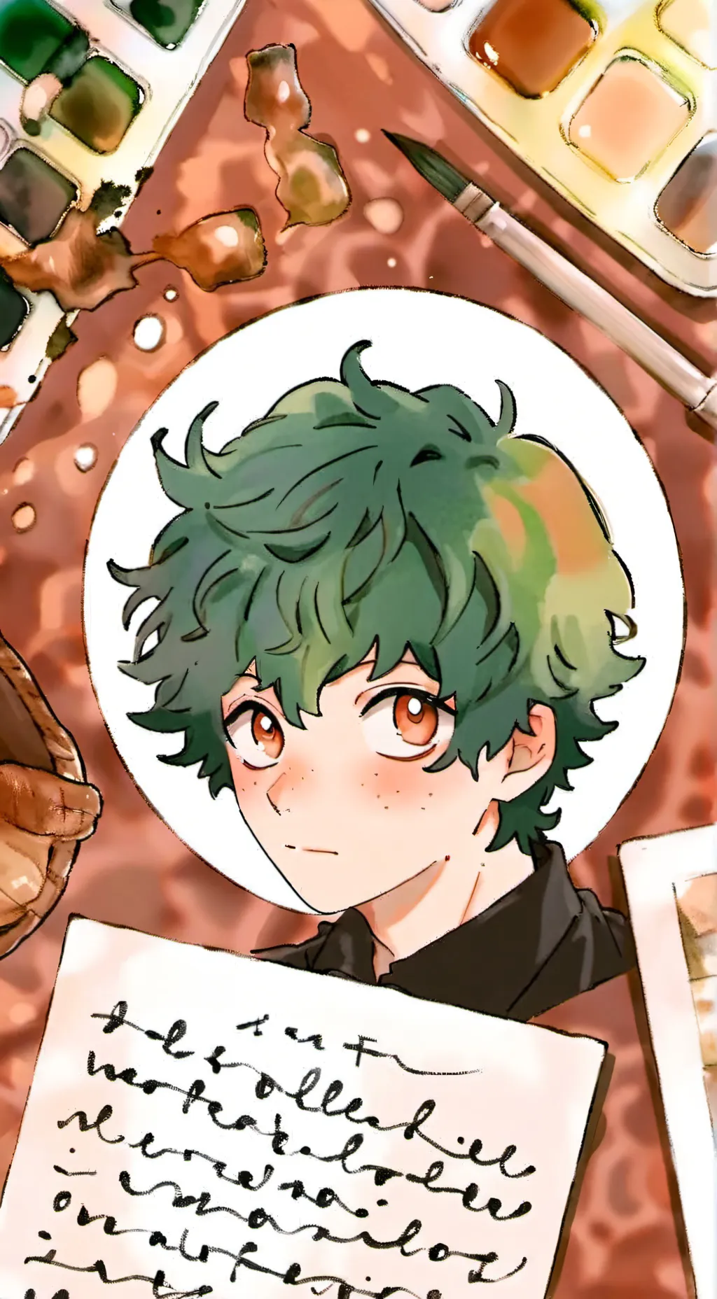 ai character: secret admirer background