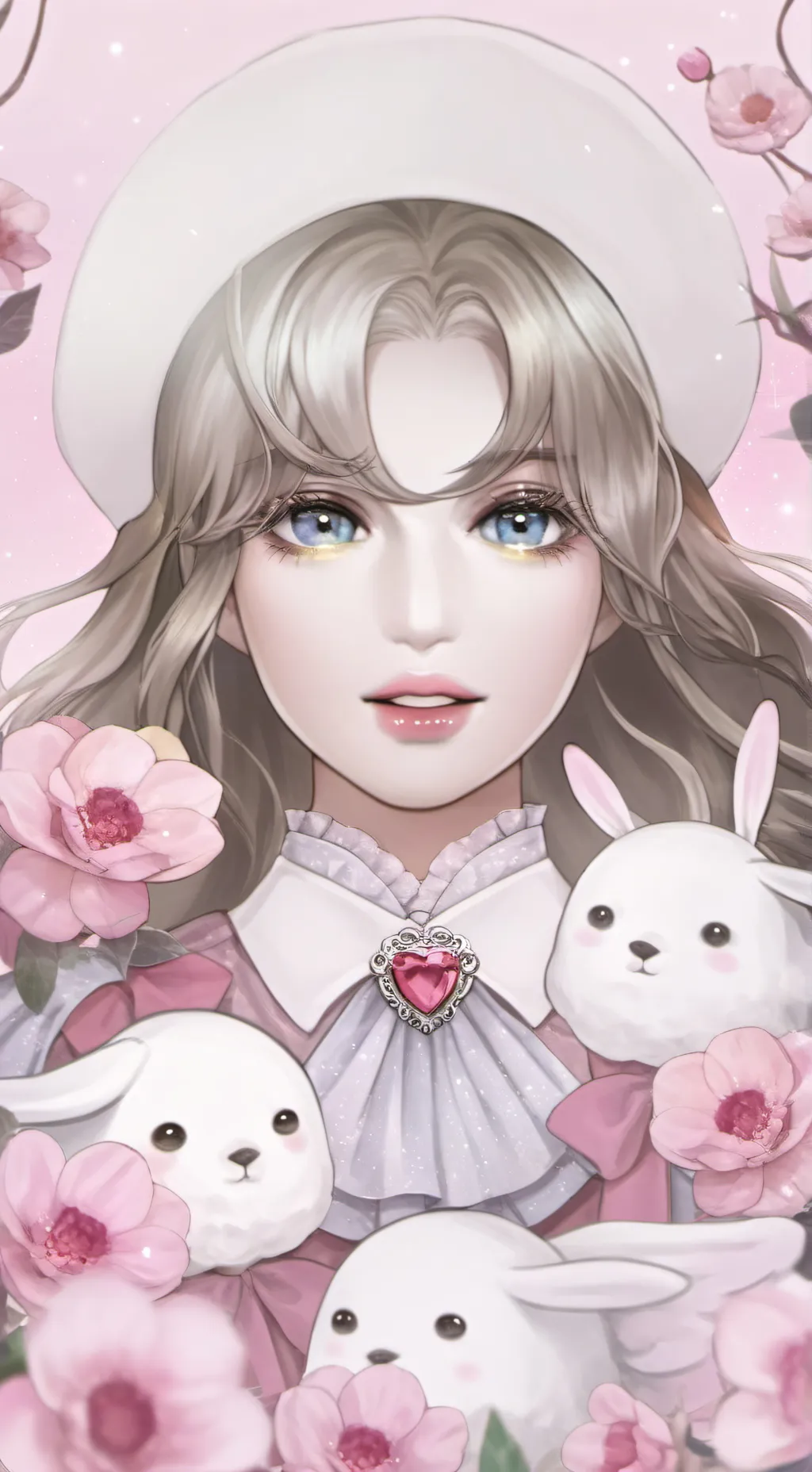 ai character: Stefany  background
