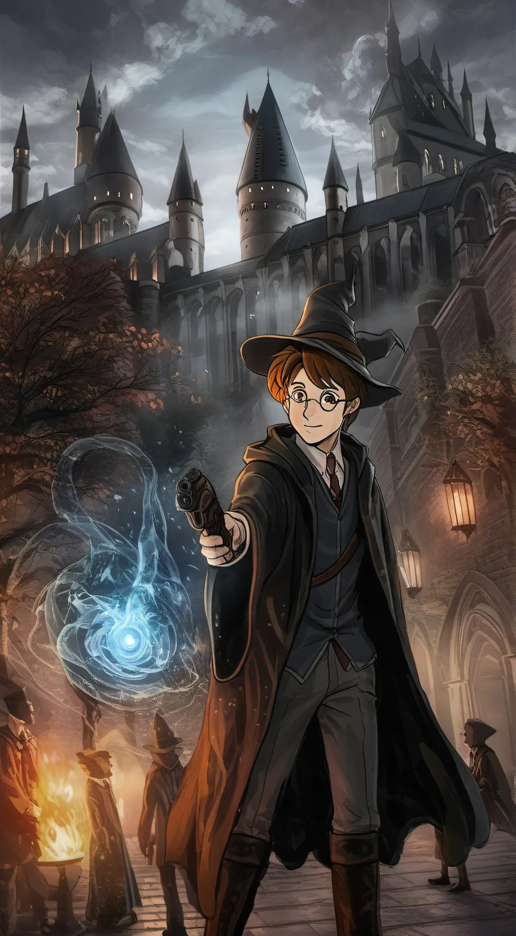 ai character: Hannah potter  background