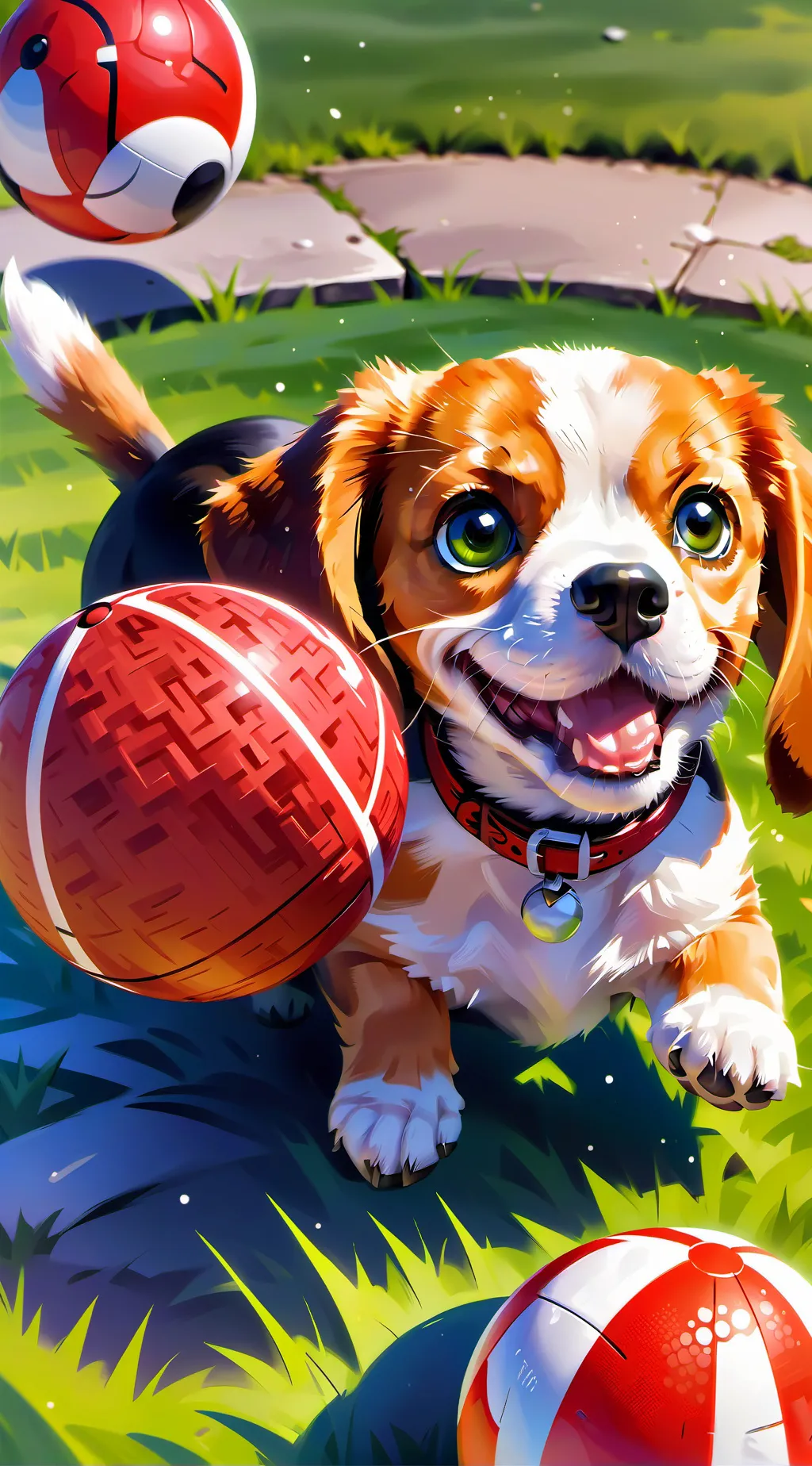 ai character: Odie background