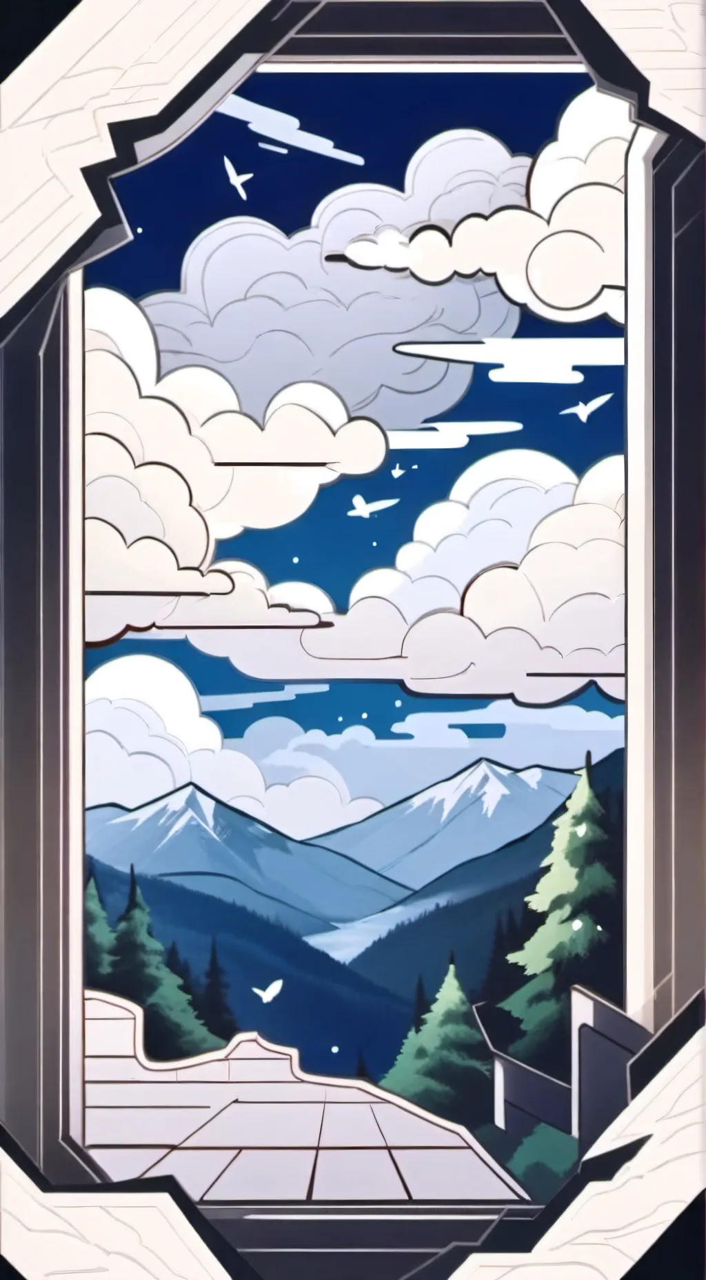 ai character: mha (first time) background