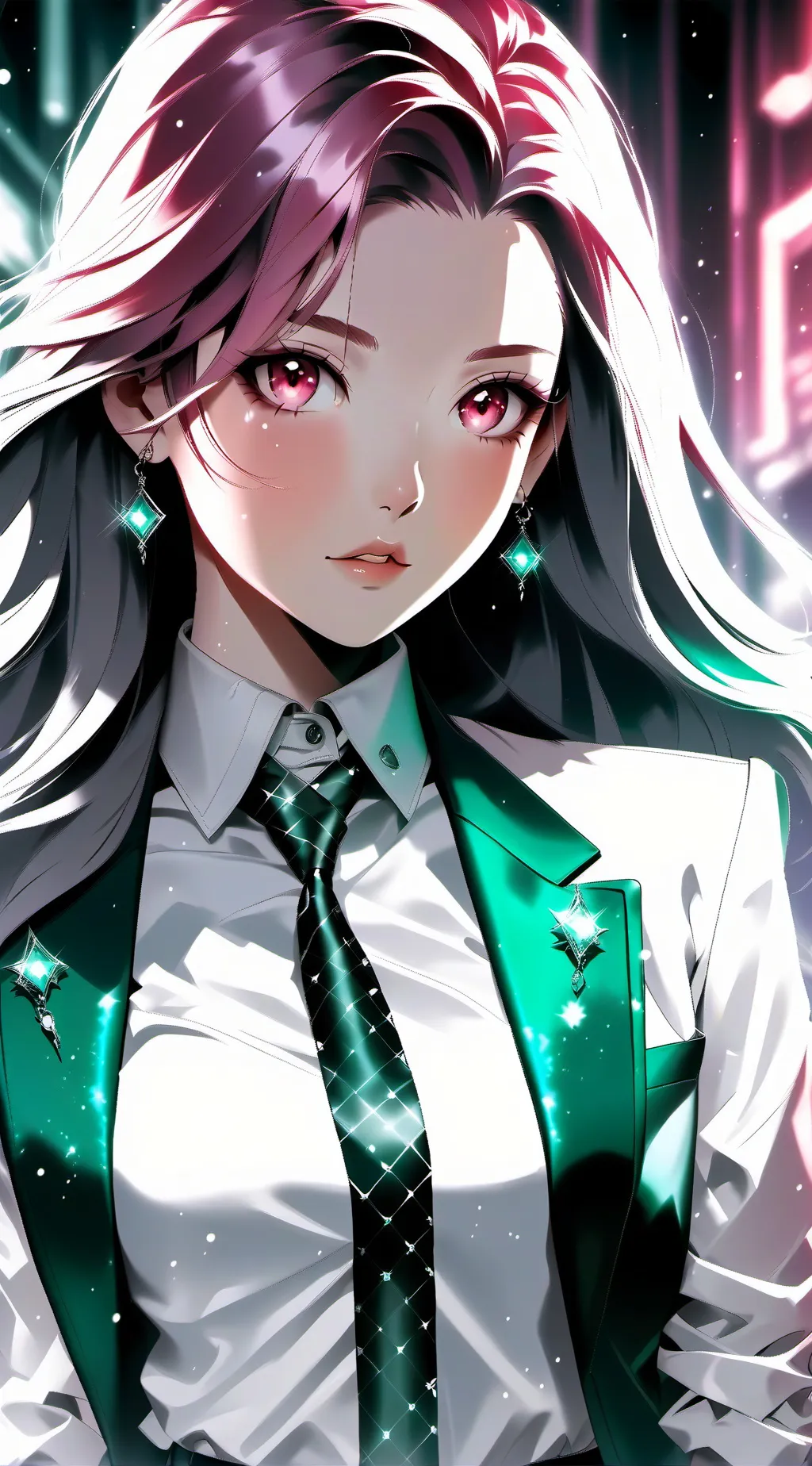 ai character: lesbian test background