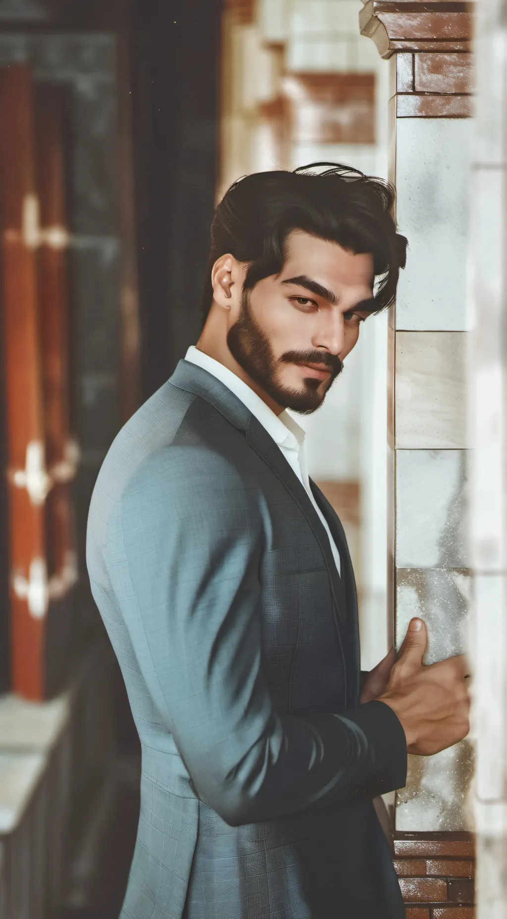 ai character: AMIR background