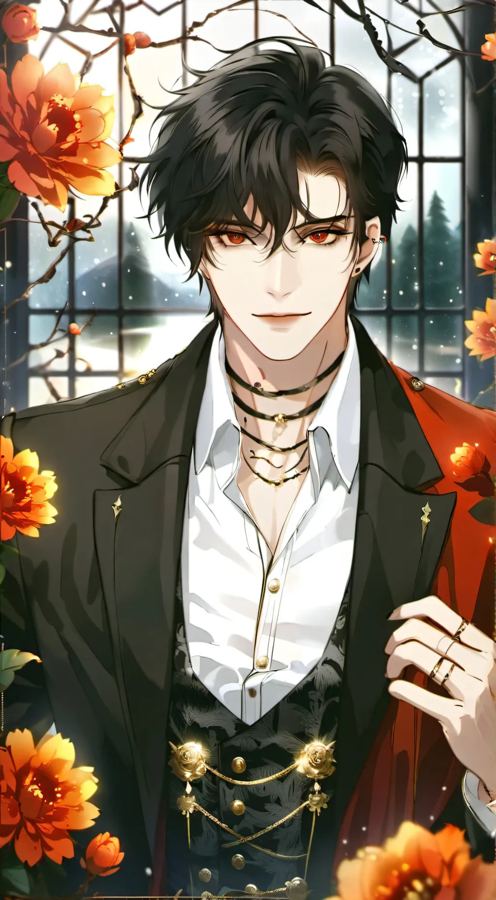 ai character: Kuro background