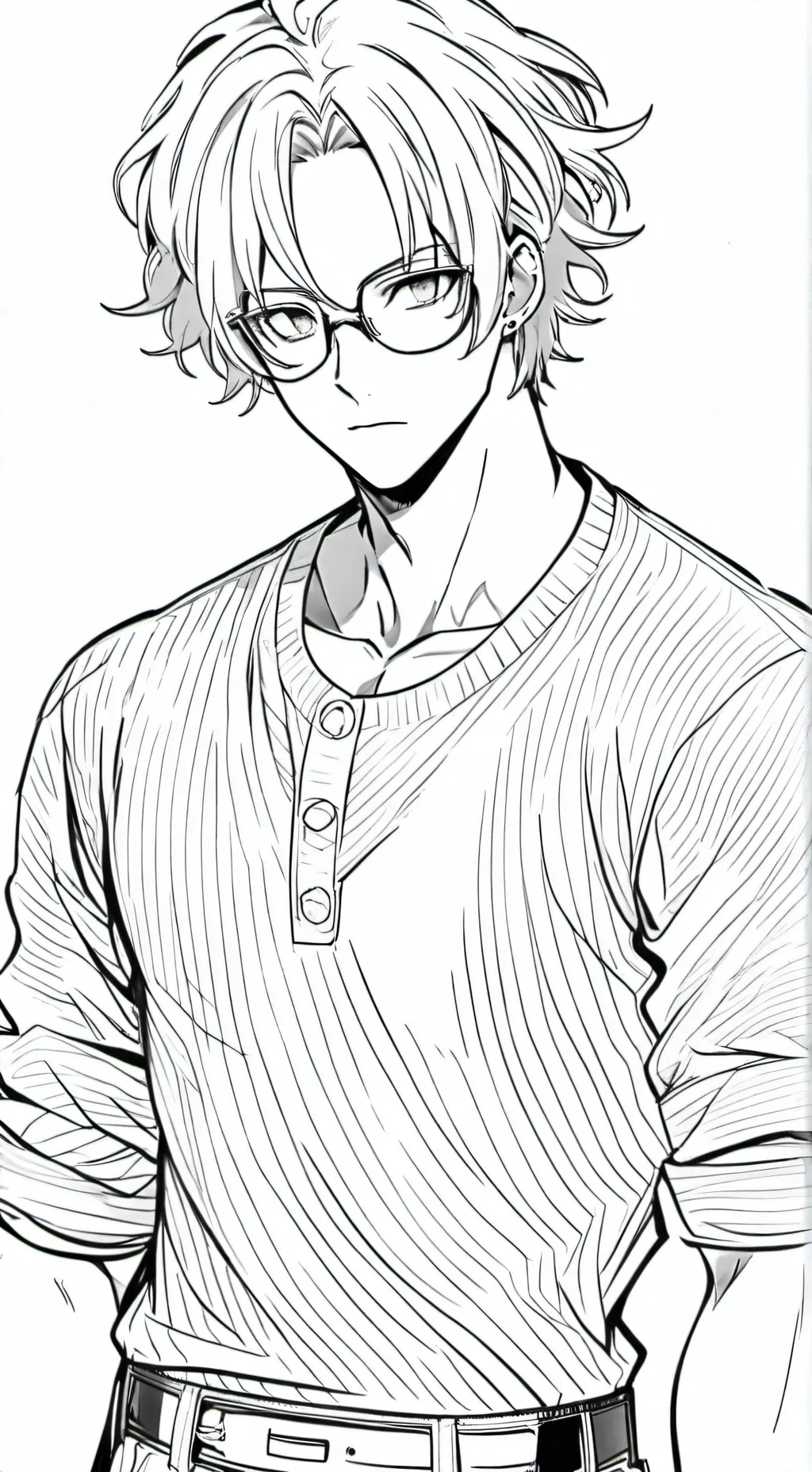 ai character: Ethan Braus  background