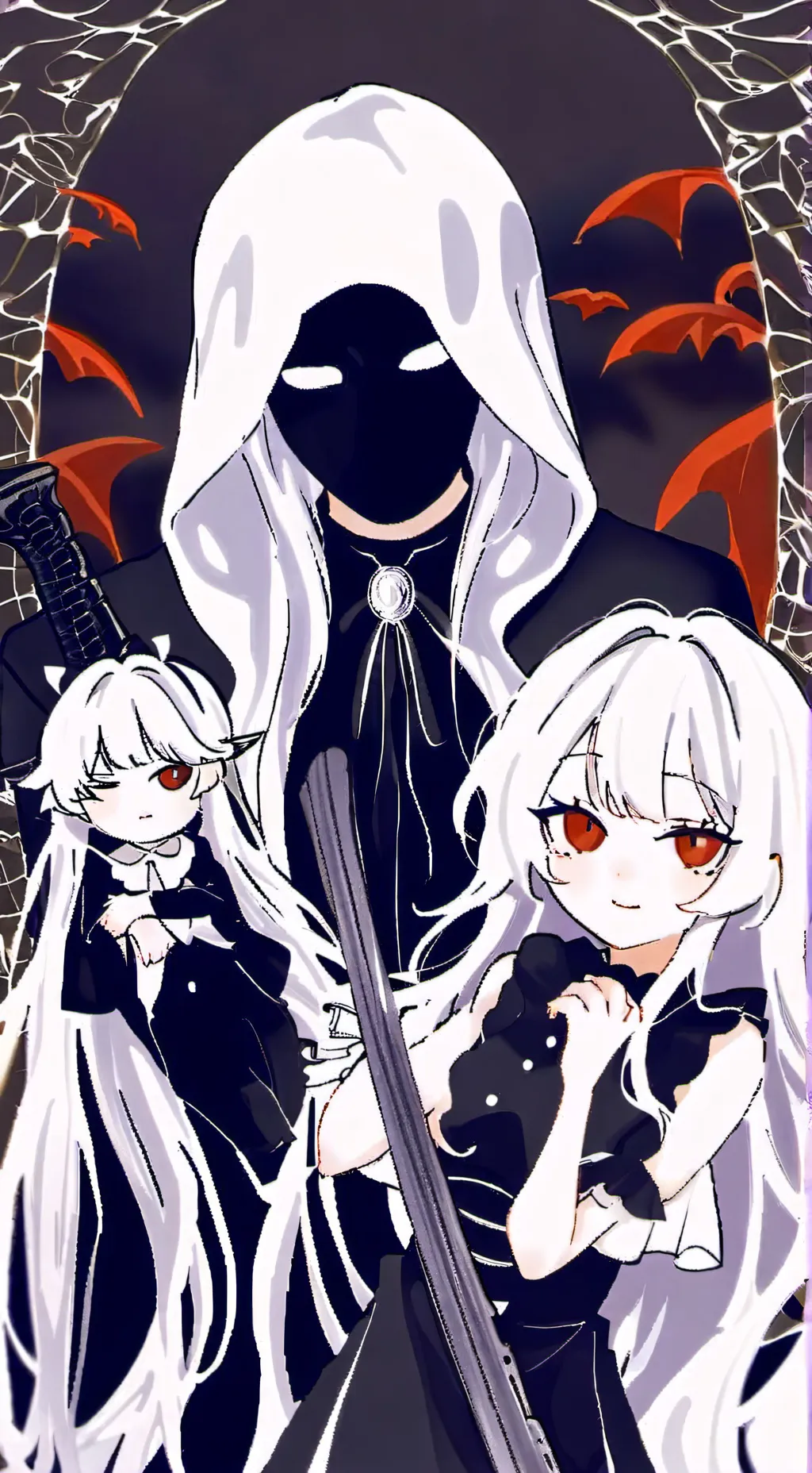 ai character: fpe my ocs&others background