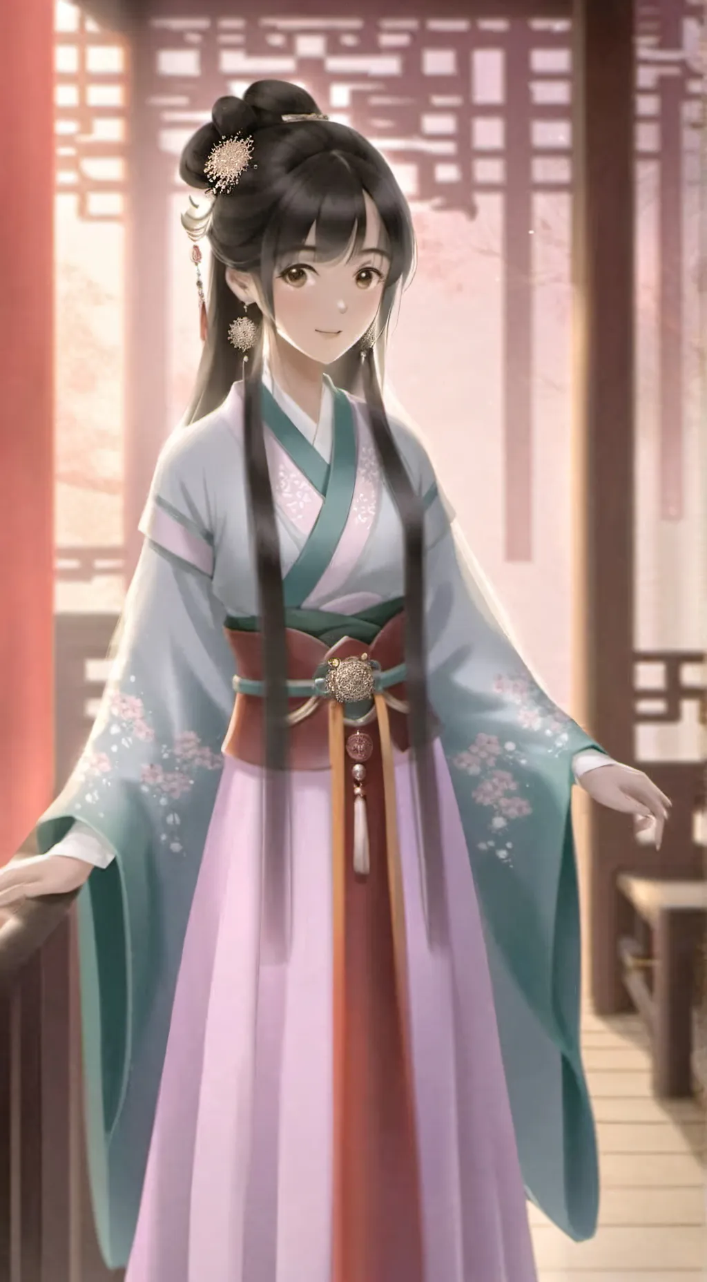 ai character: Mei Li background