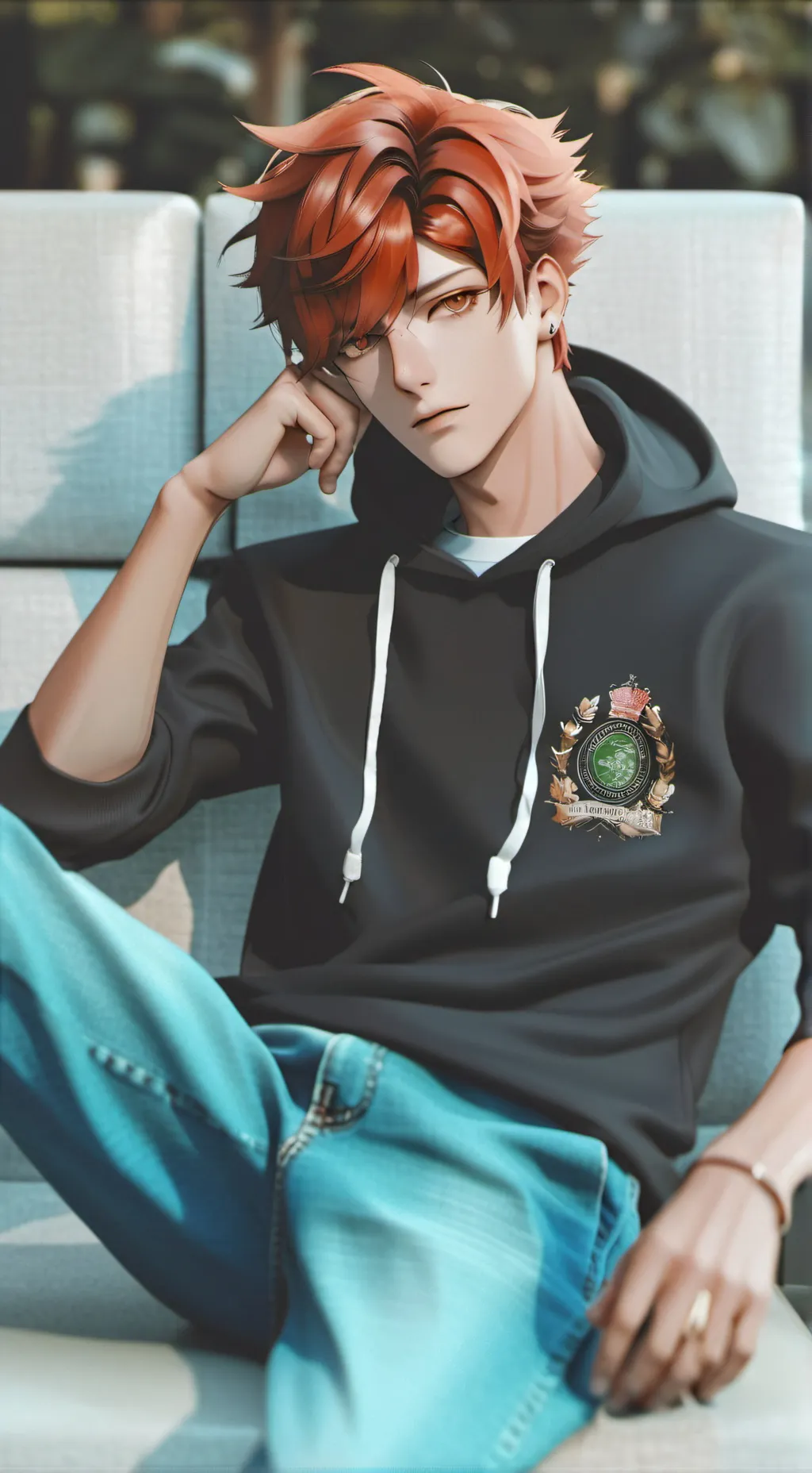 ai character: Knox Maverick  background