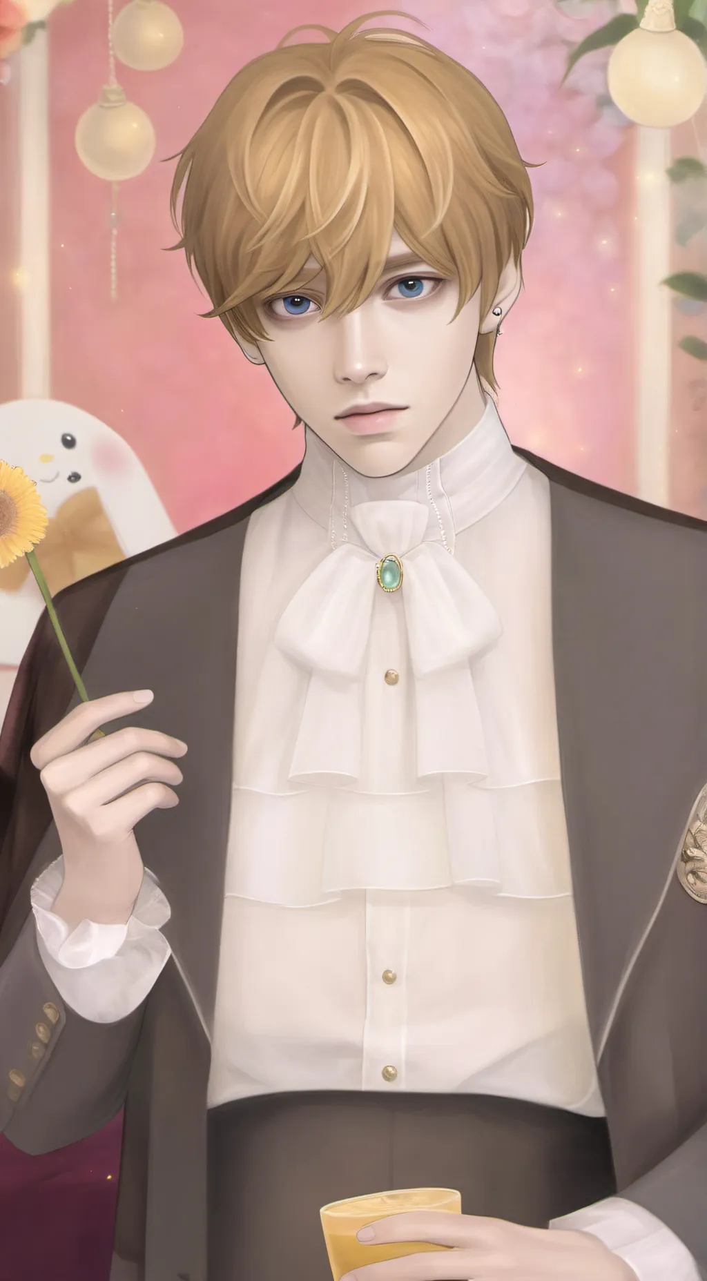 ai character: Ron background