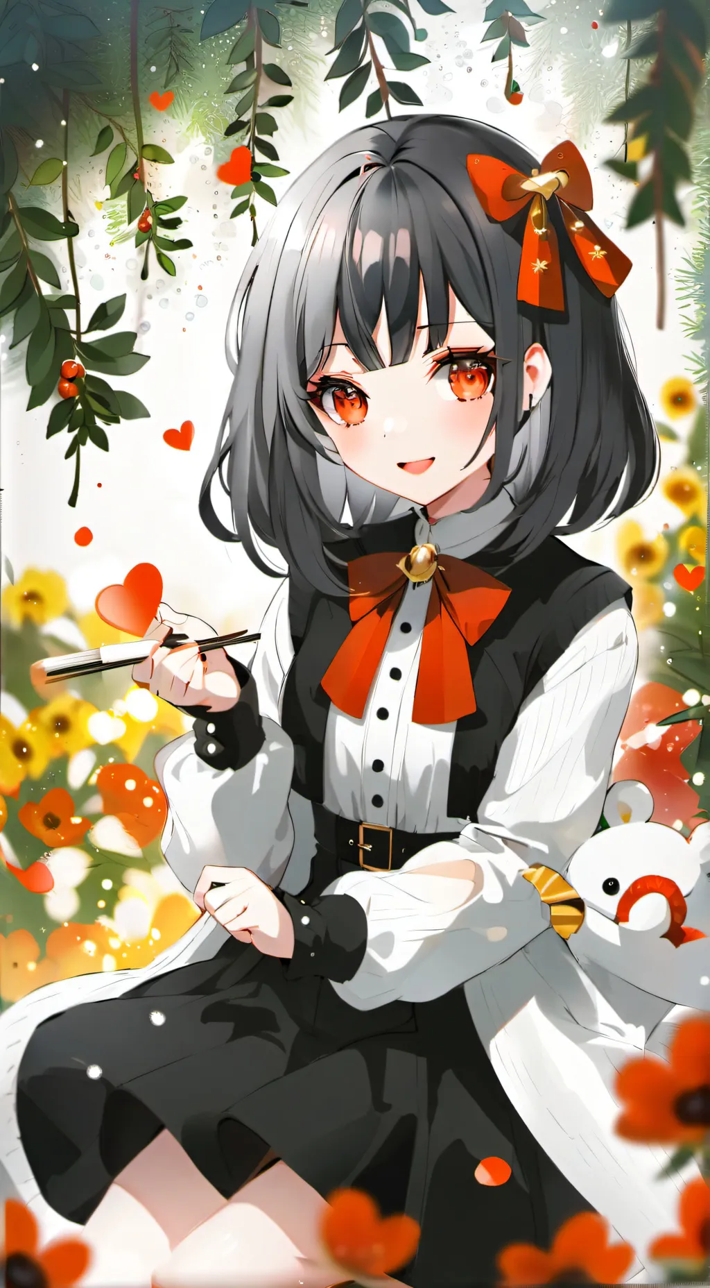 ai character: a drama background