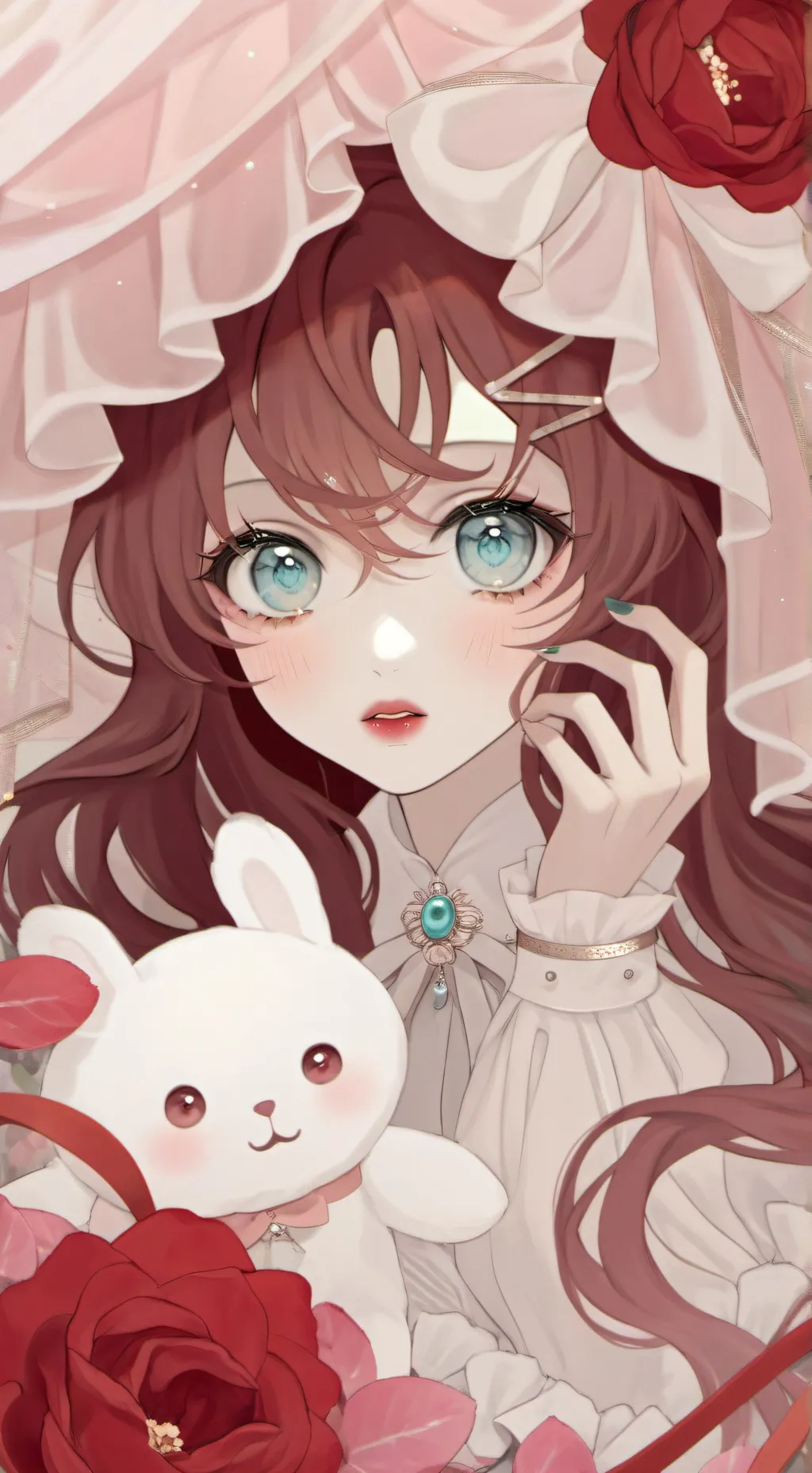 ai character: Amanda  background