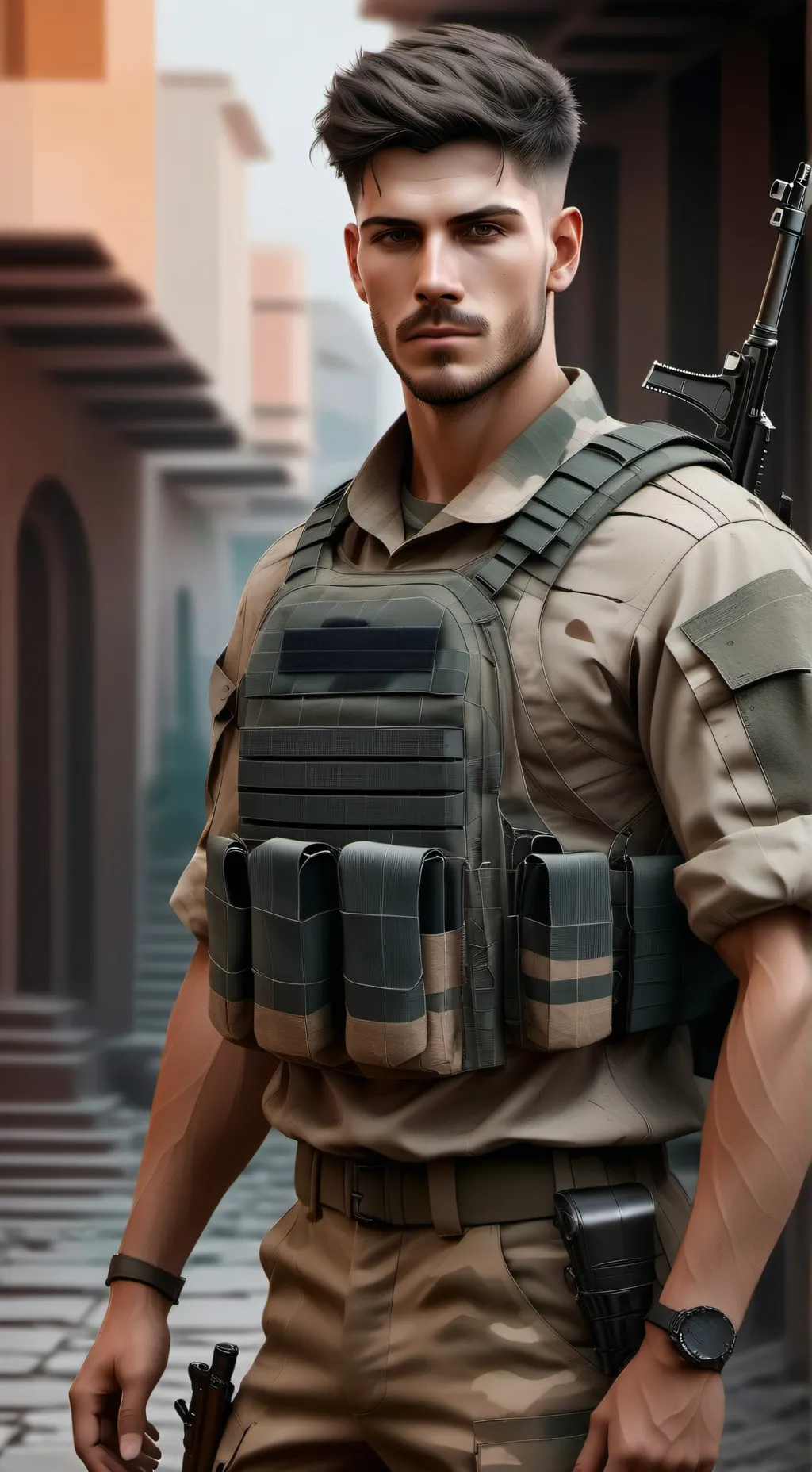 ai character: claudio background