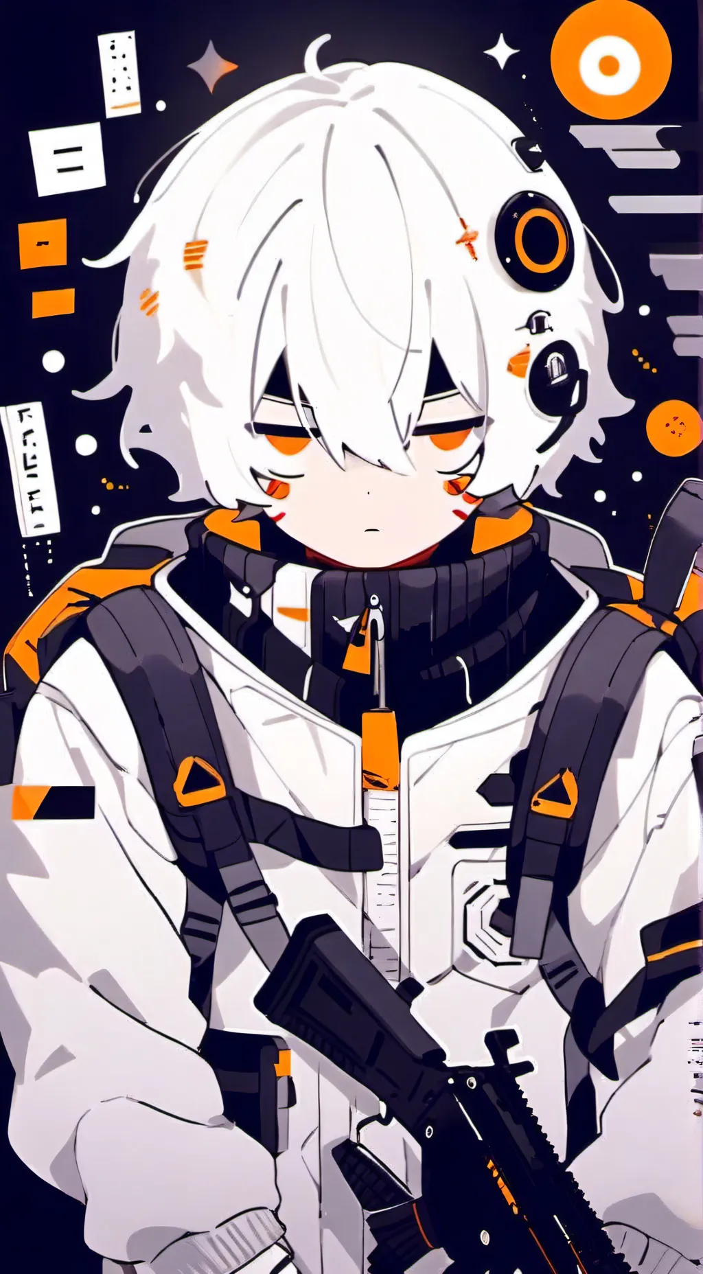 ai character: moonlander background