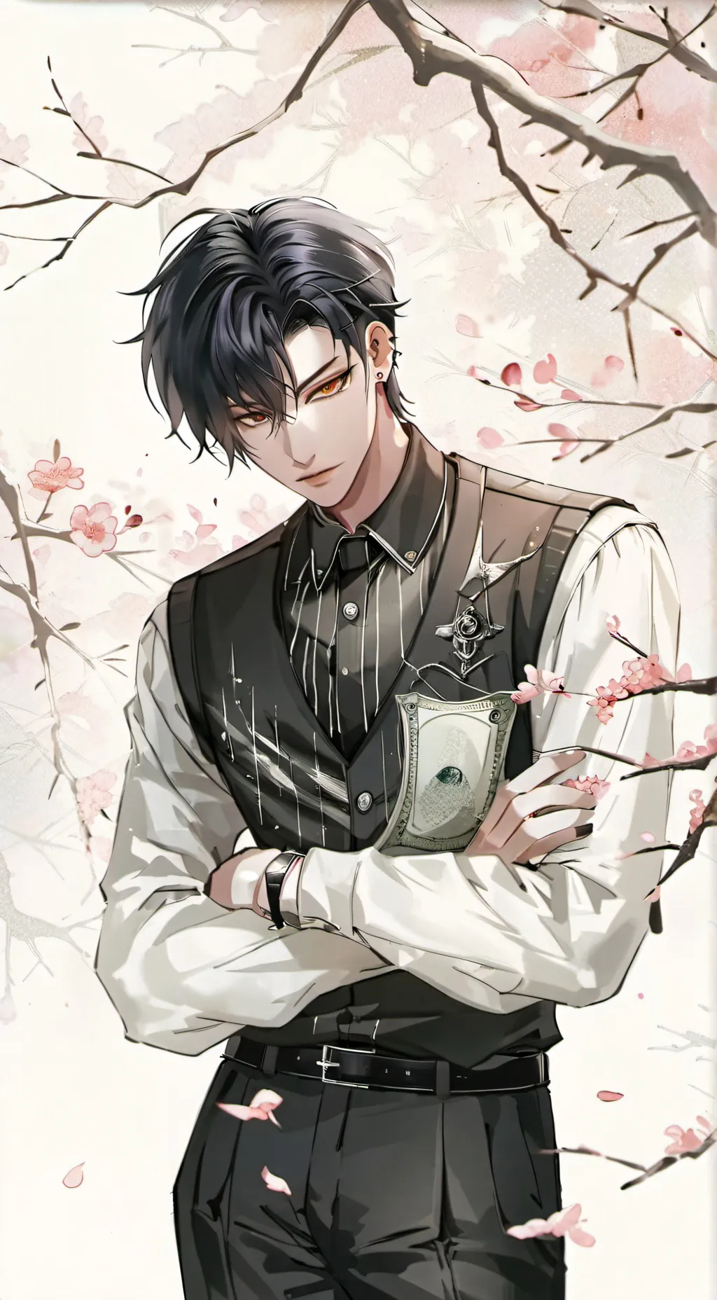 ai character: /\ Asher /\ background