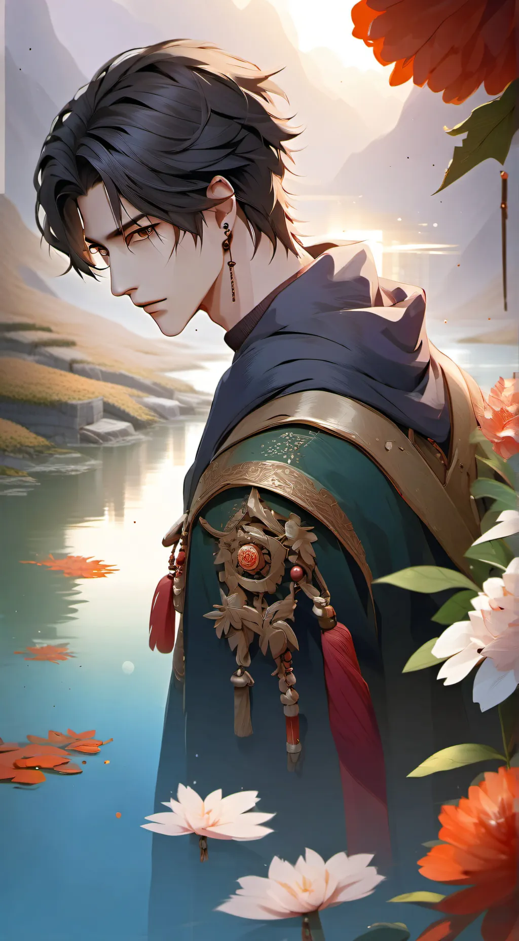 ai character: Mikey Ichigo background
