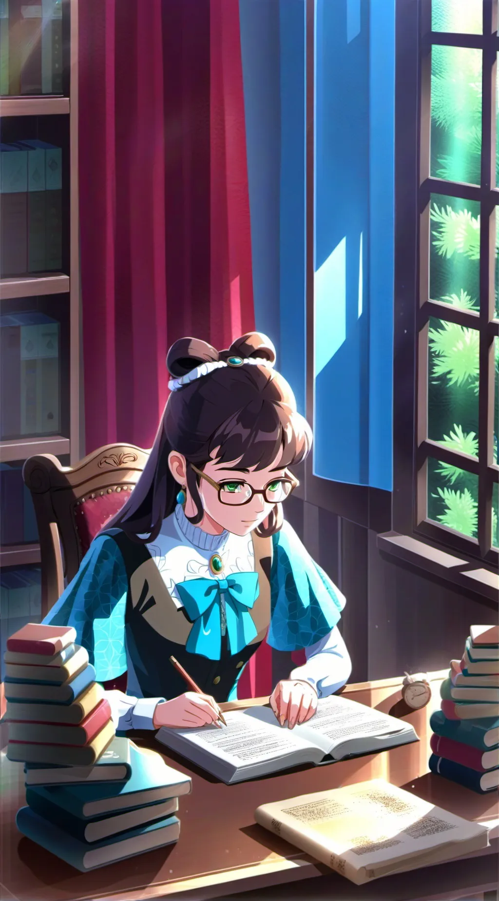 ai character: agustina  background