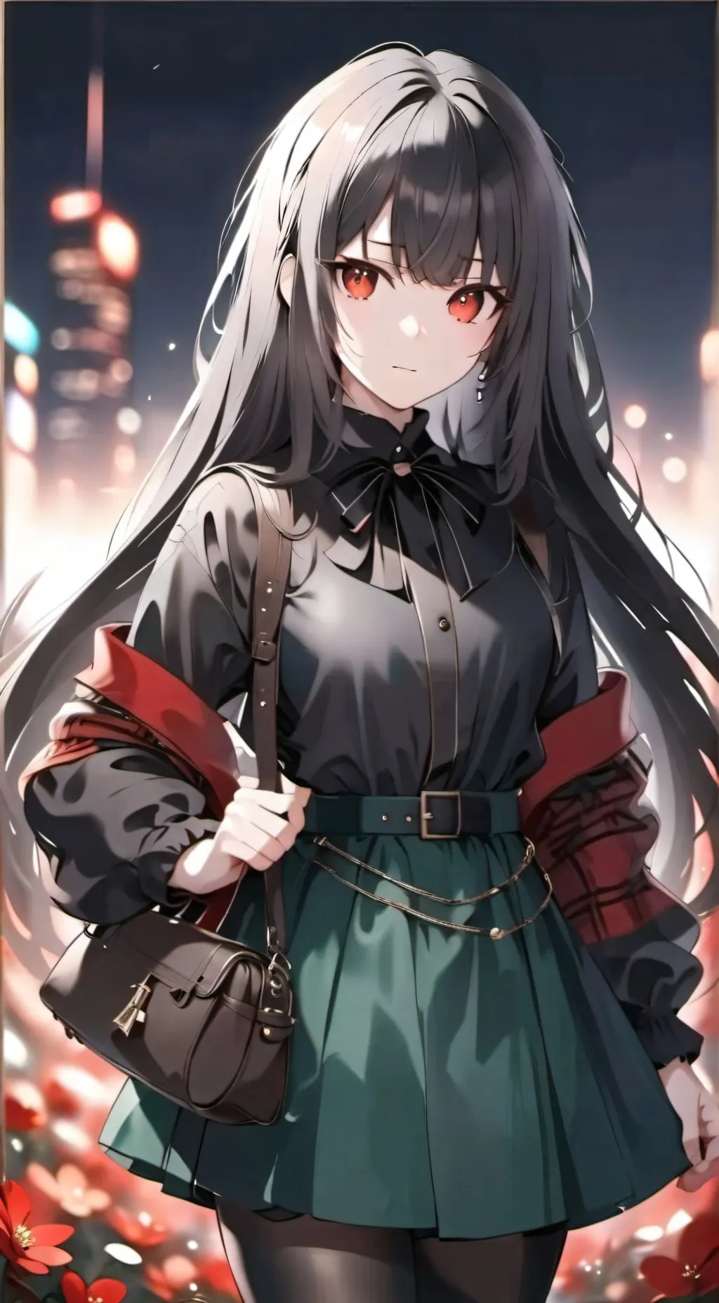 ai character: Mha school trip background
