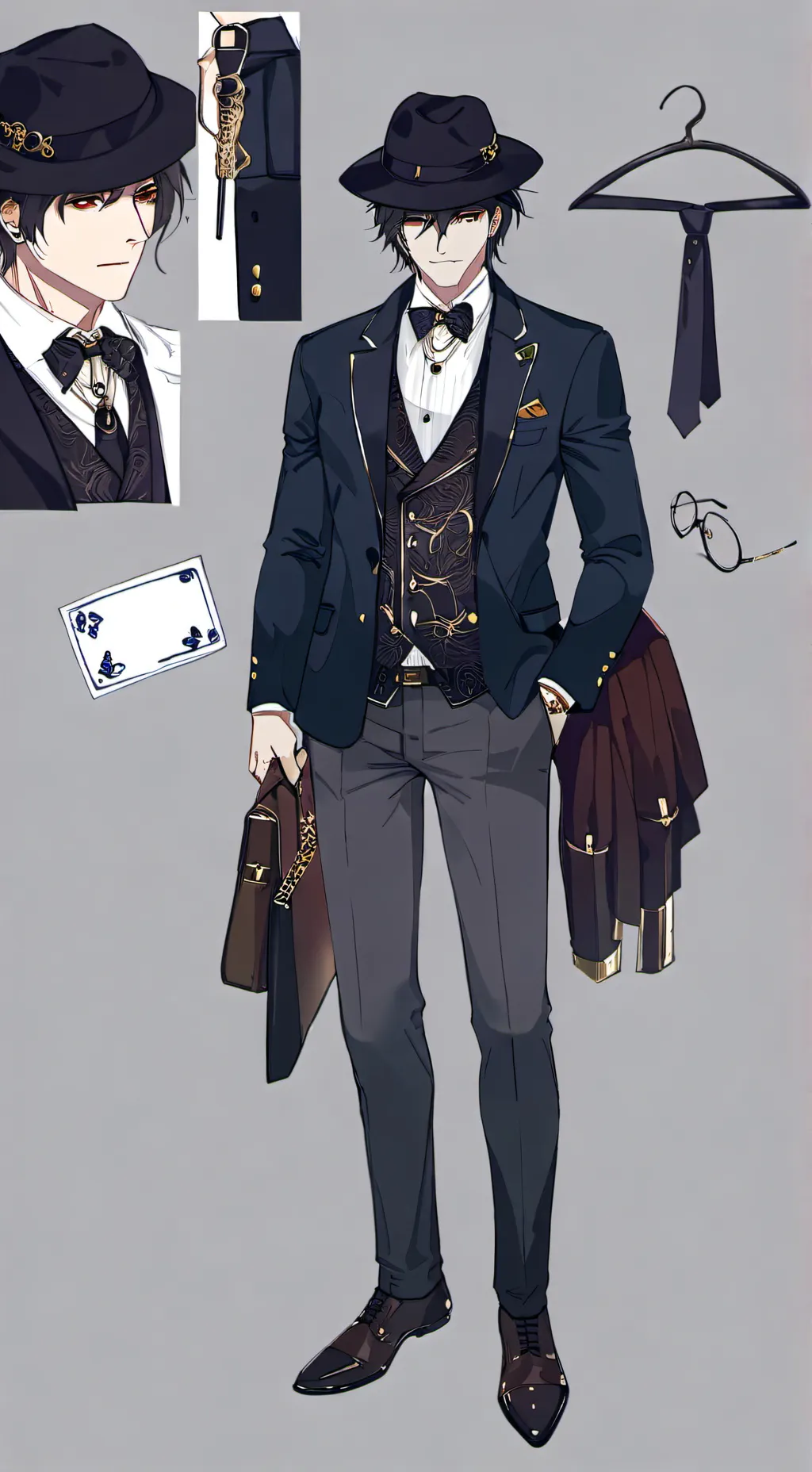 ai character: Dion background
