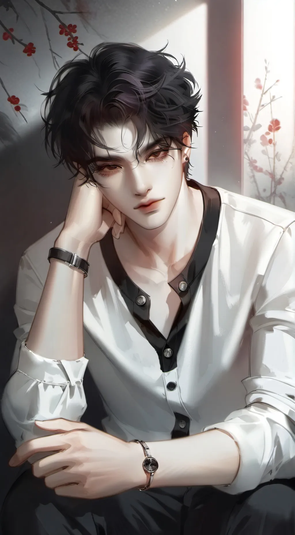 ai character: Kurotori background