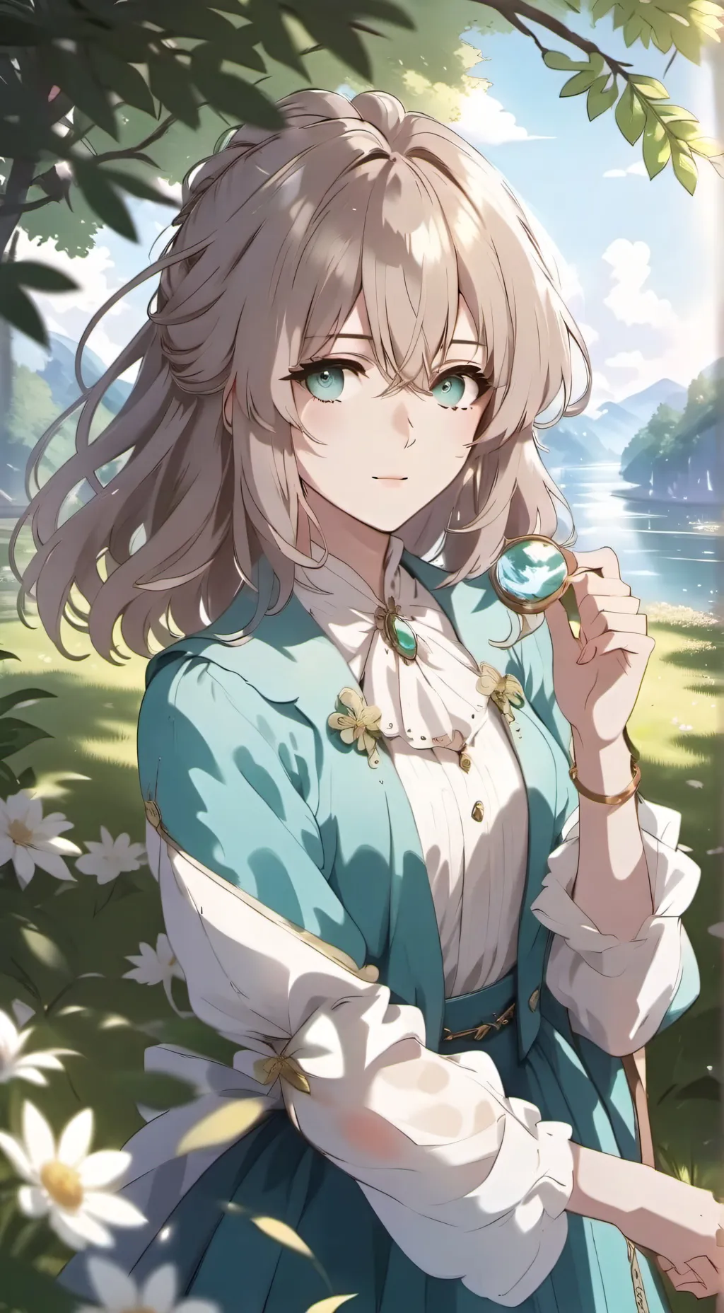 ai character: ur beuriful wife background