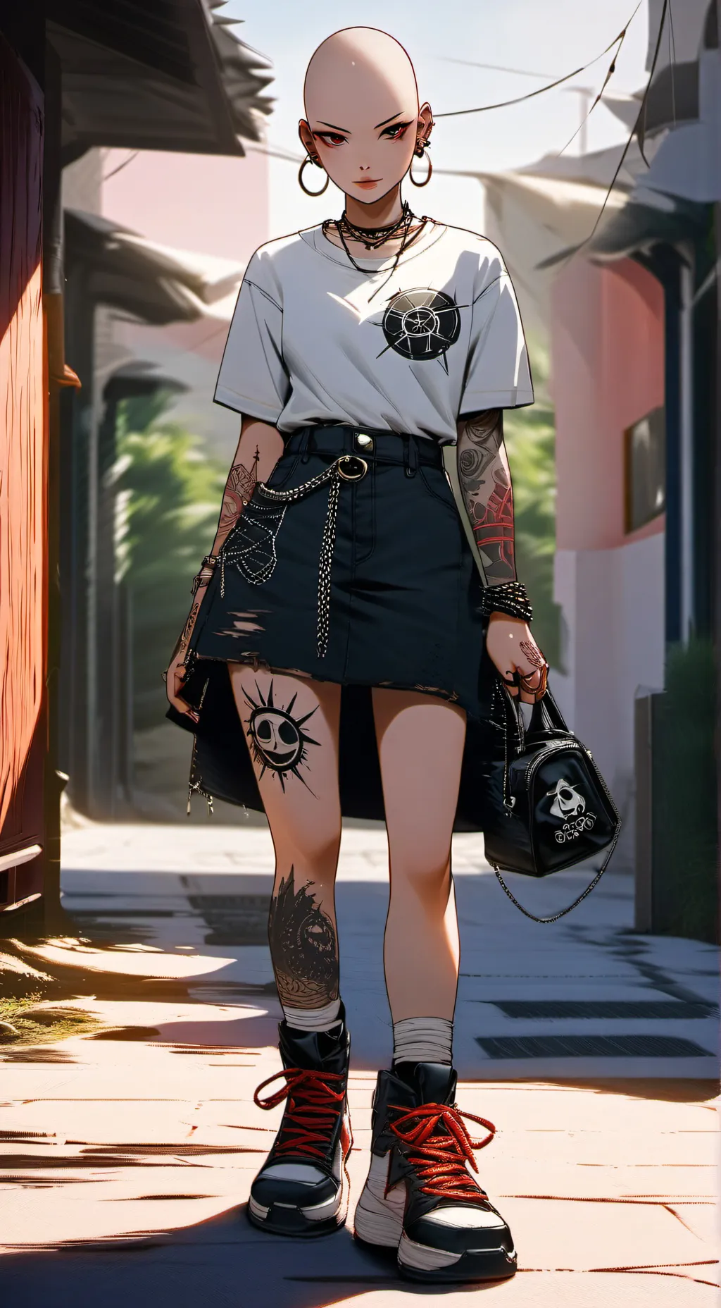 ai character: Martha  background