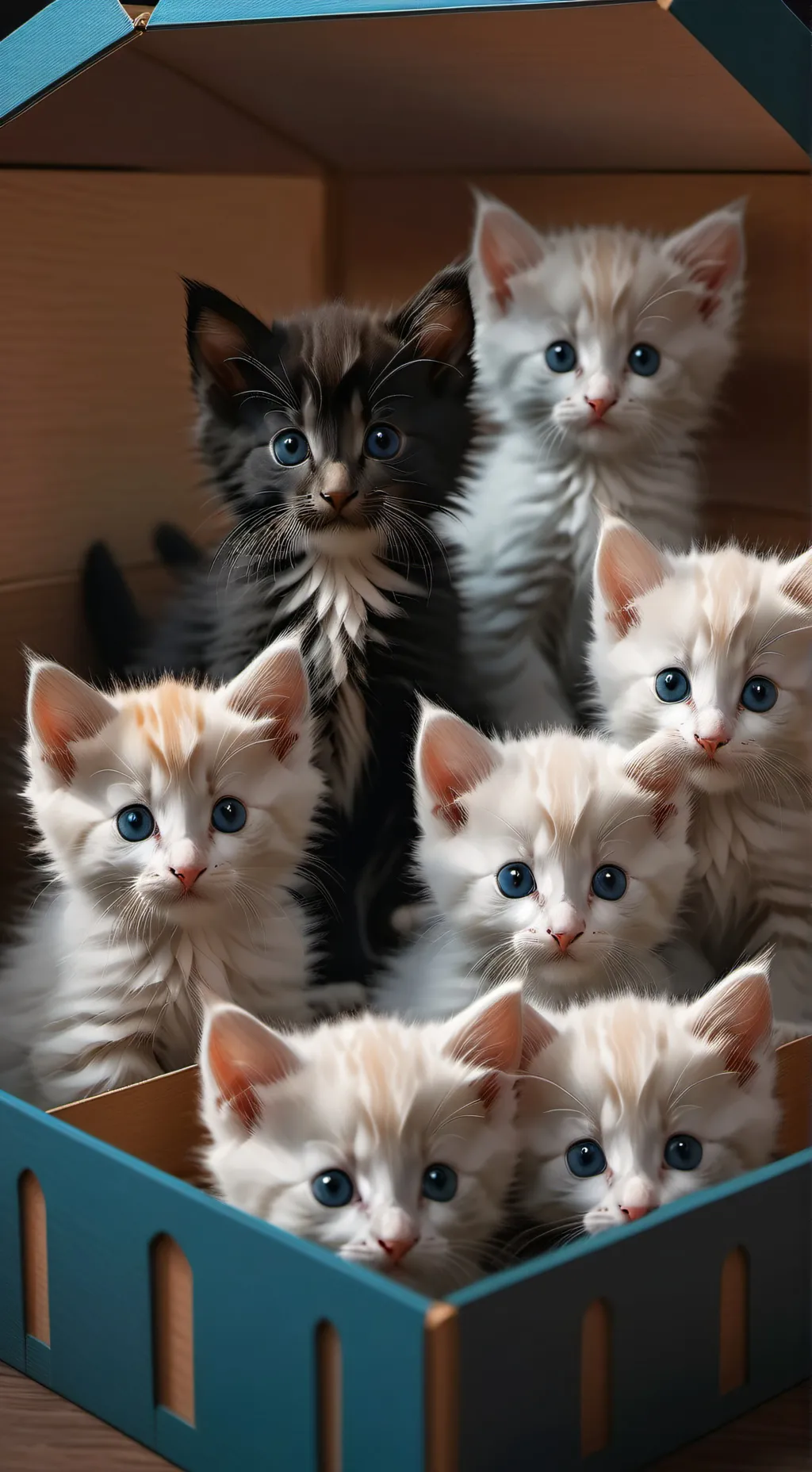 ai character: kitten family background