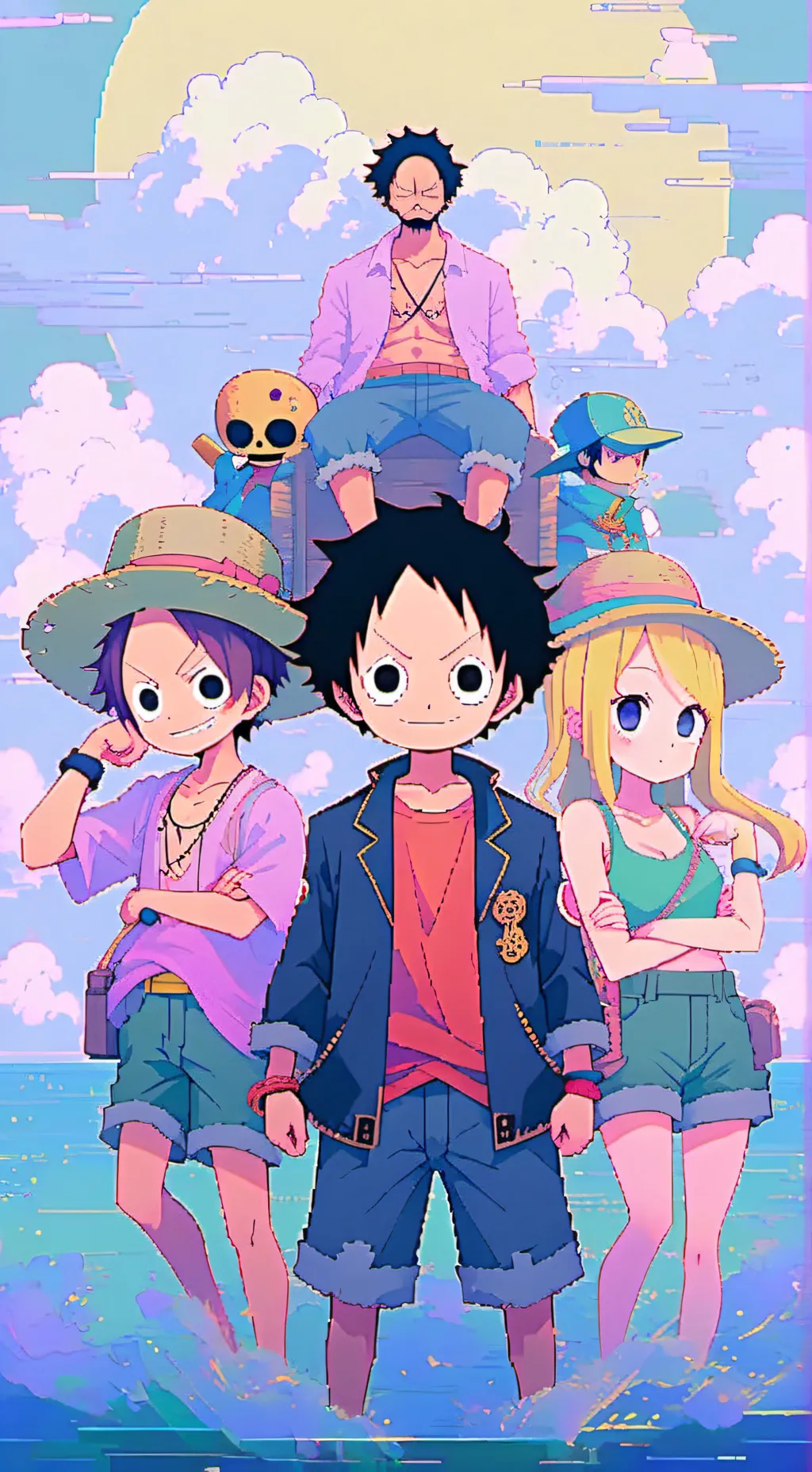 ai character: chopper  background