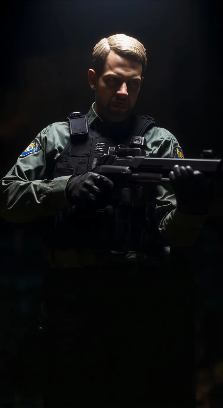 ai character: officer: lomaze. background