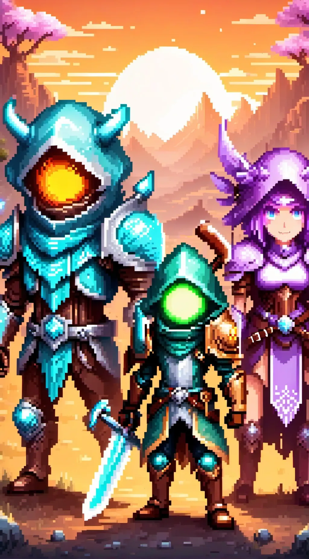 ai character: Terrarian background