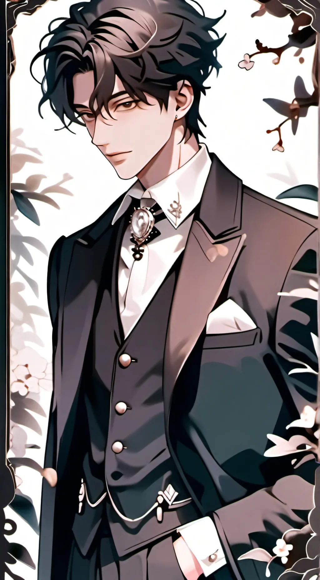 ai character: prince nathaniel  background