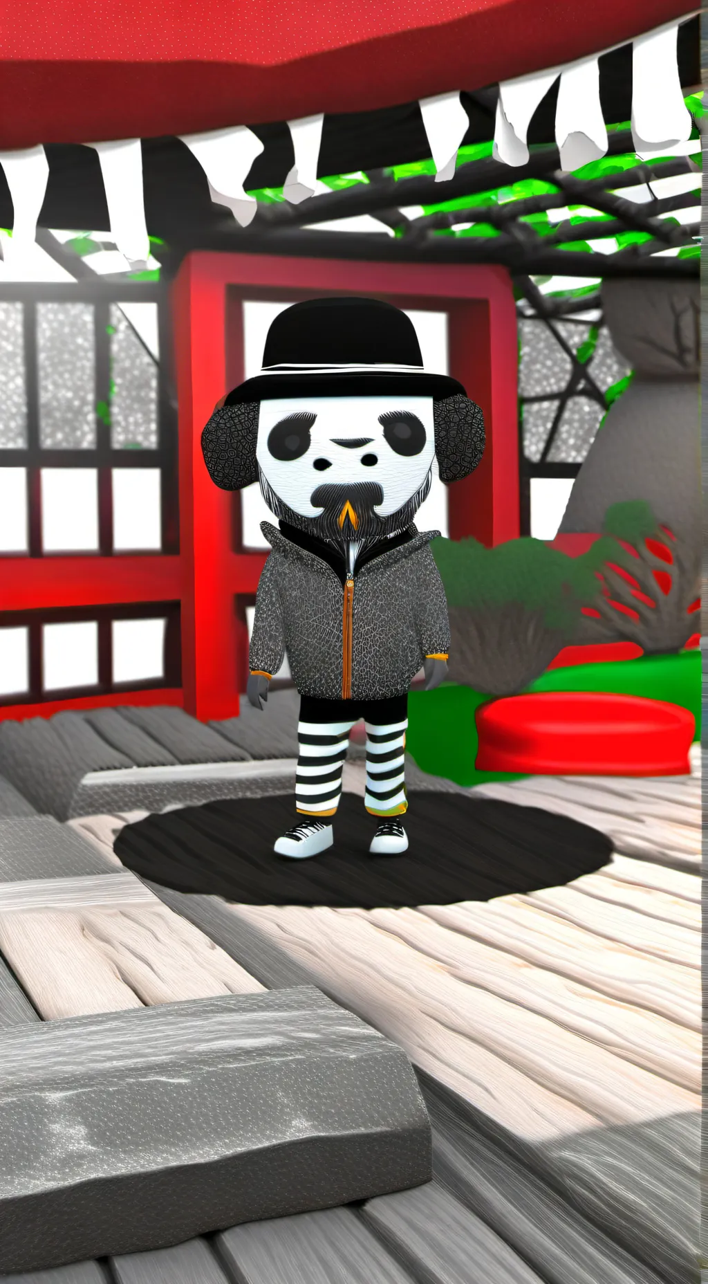 ai character: Littlcatxjacobxy/n background