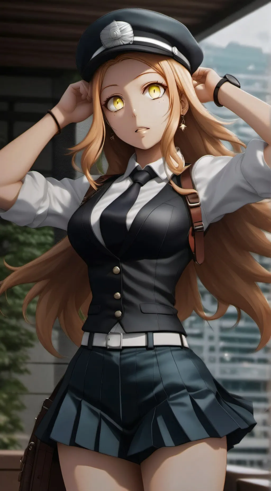 ai character: Camie Utsushimi  background