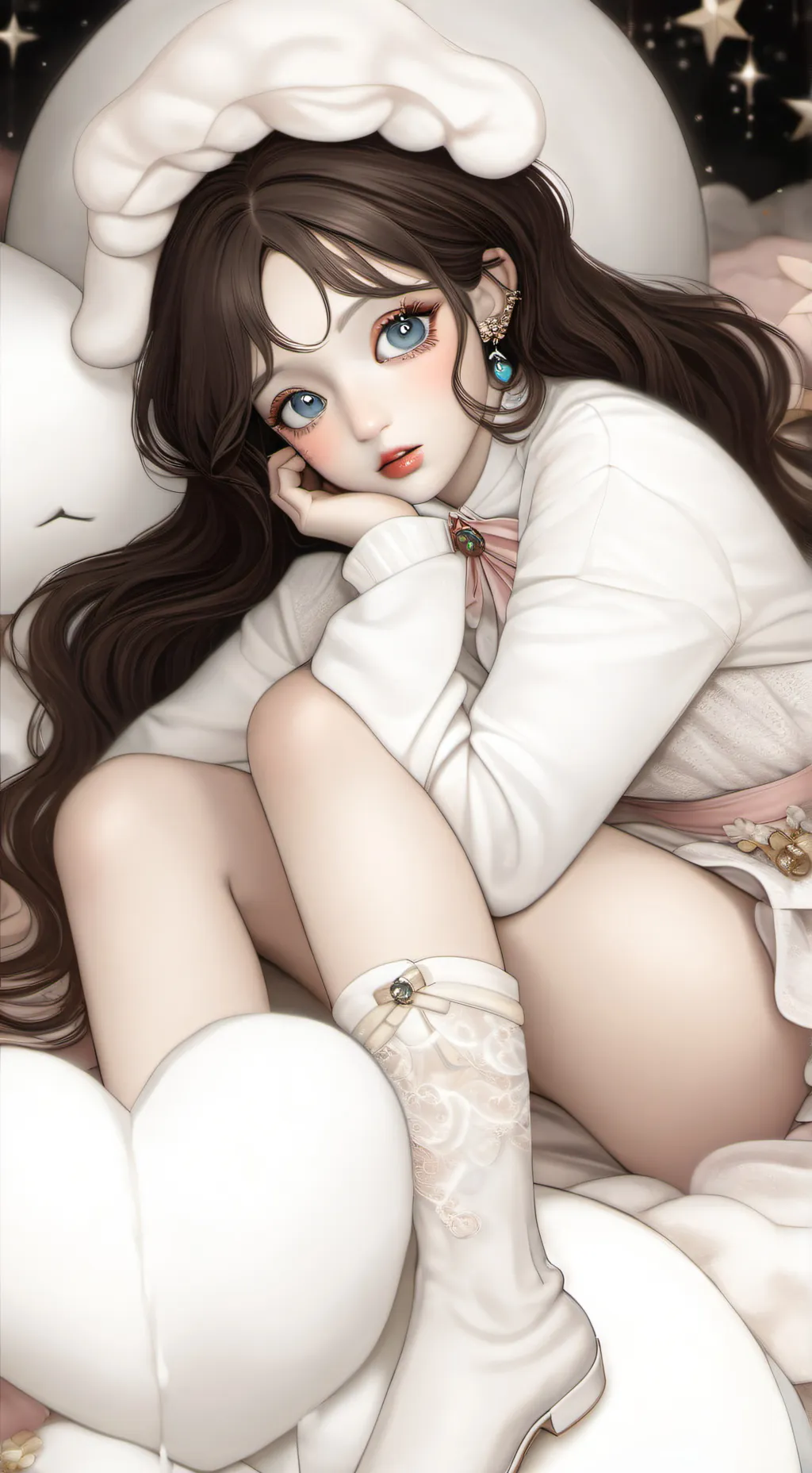 ai character: Катя background