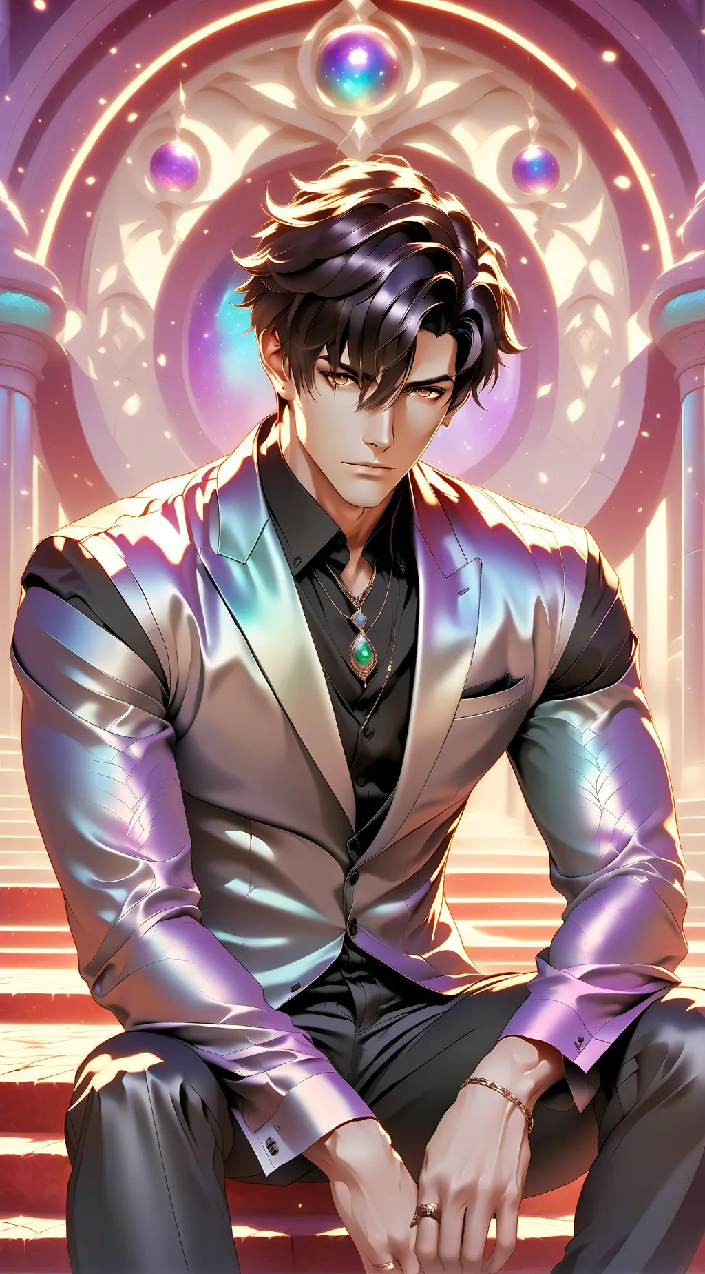ai character: Alessio Ivoty  background