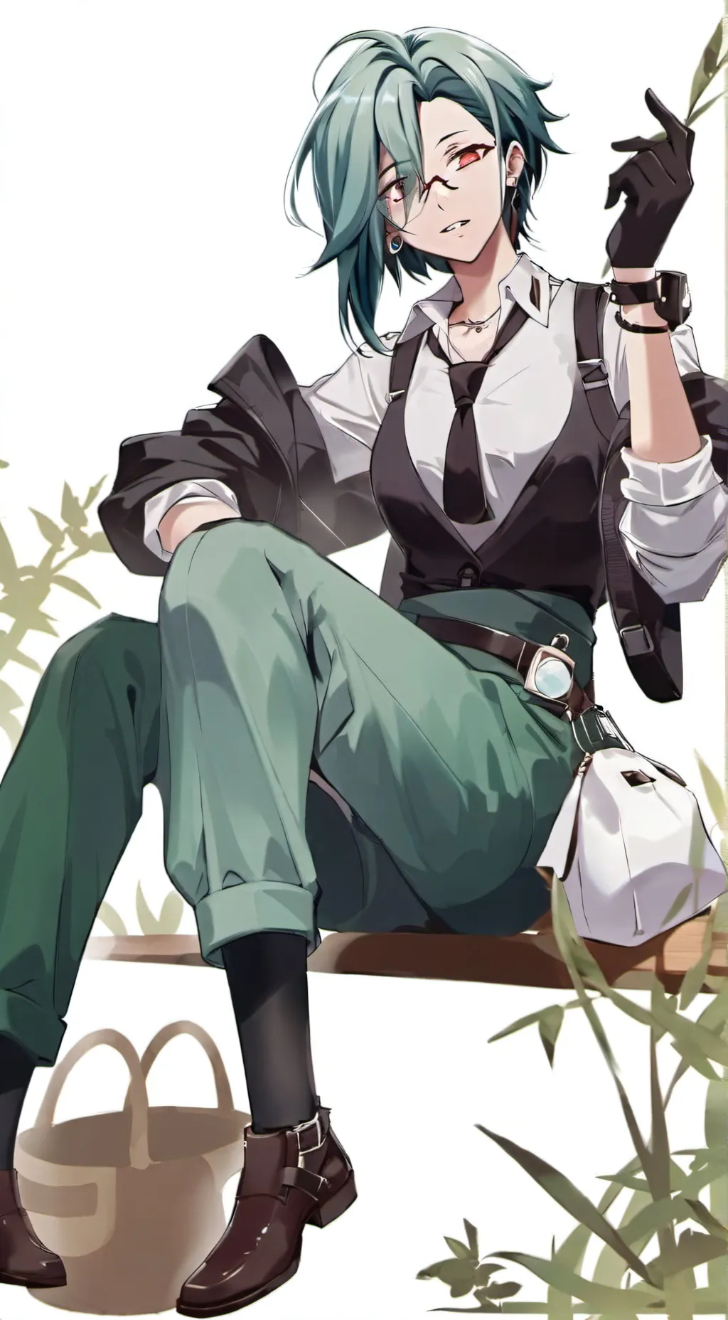 ai character: Rika (pokemon)  background