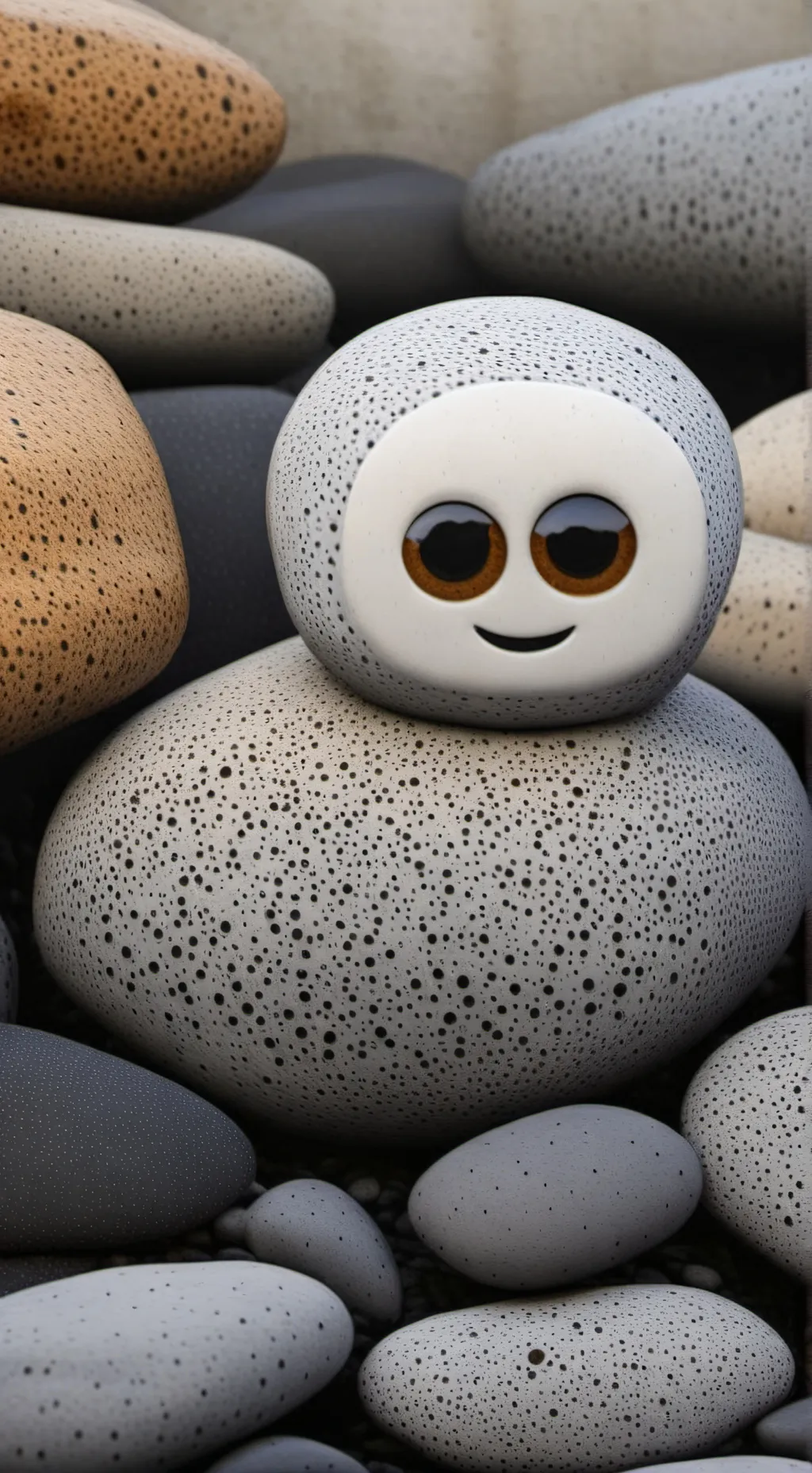 ai character: rocky la roca background