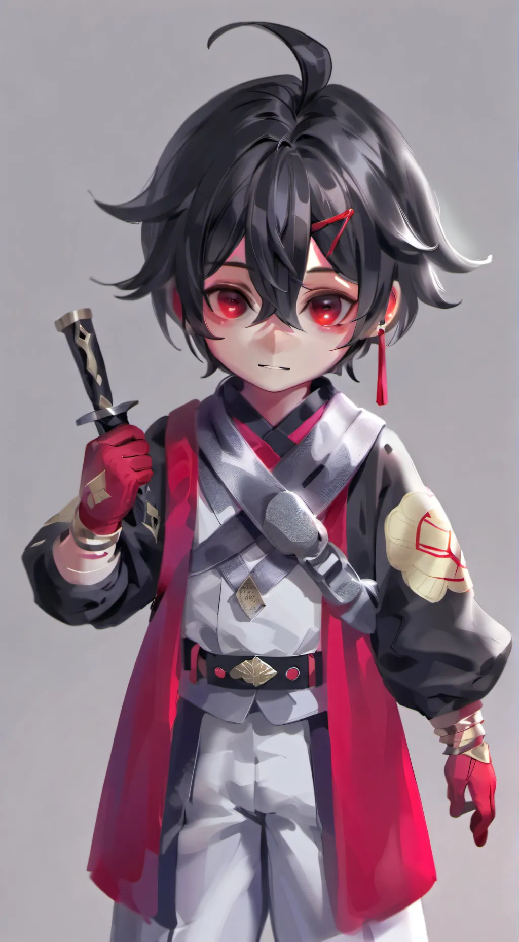 ai character: frisk background