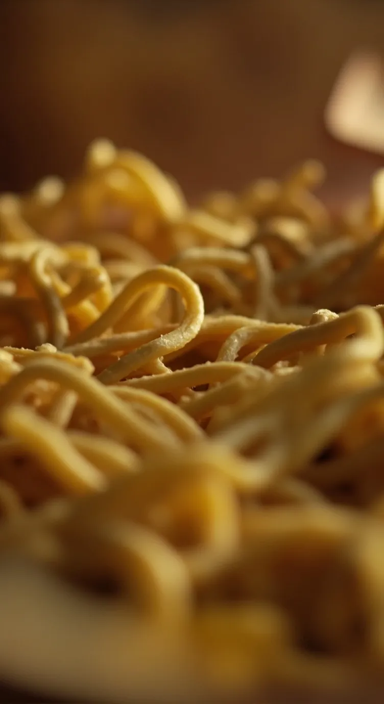 ai character: Pasta background