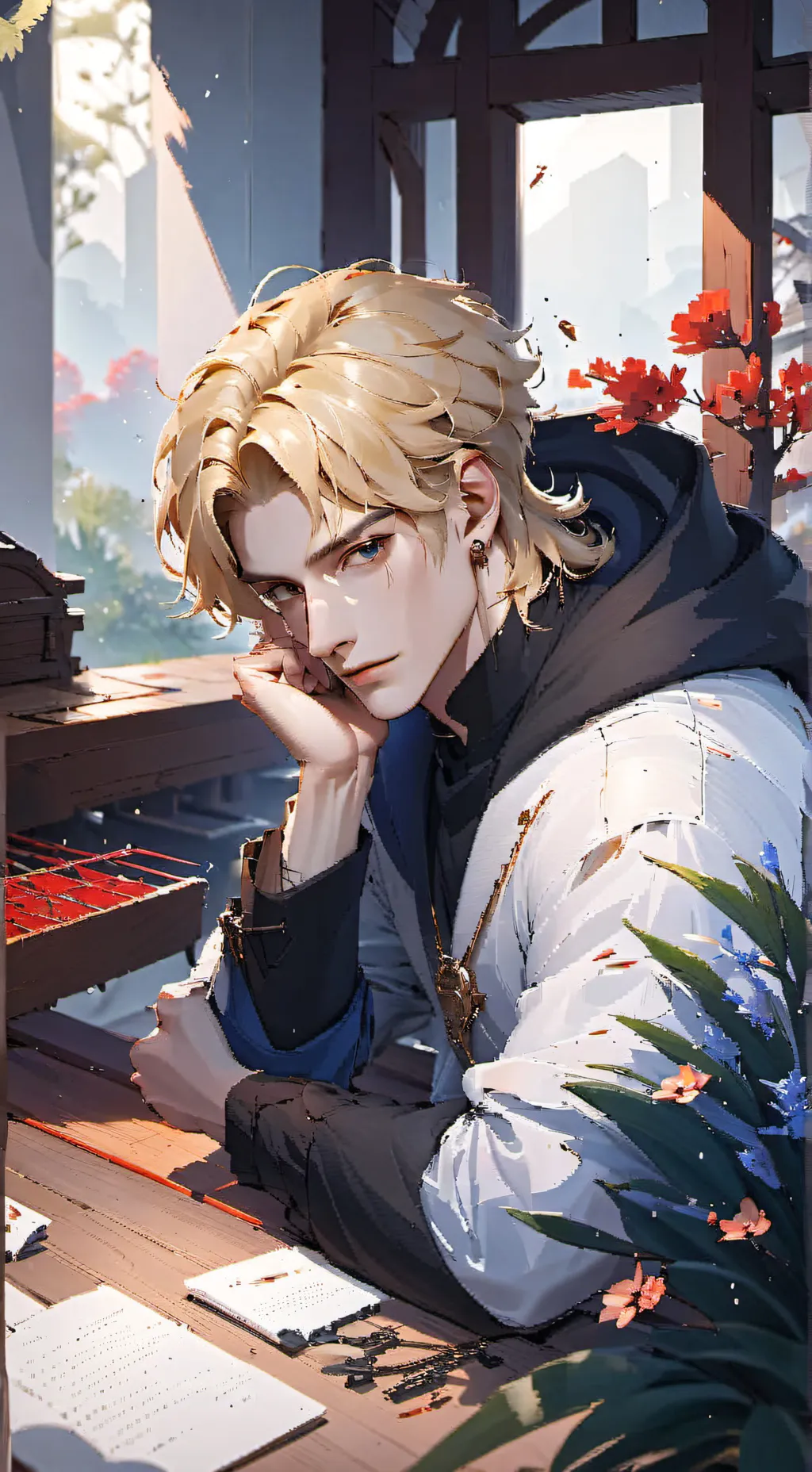 ai character: Kaden Scott background