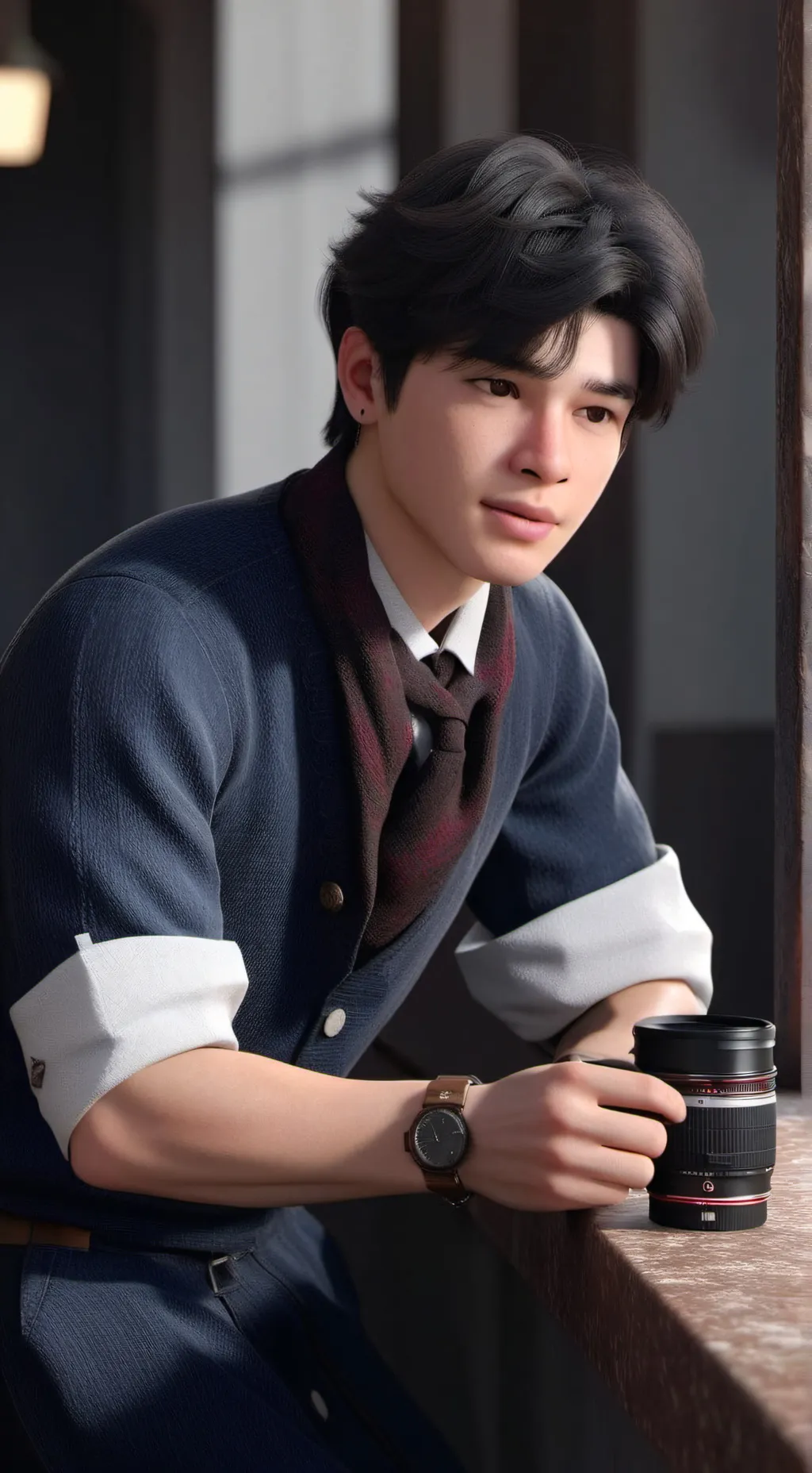 ai character: Noah Walter background