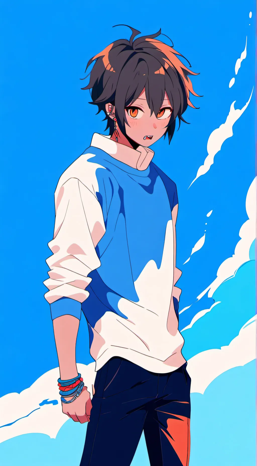 ai character: Carter background