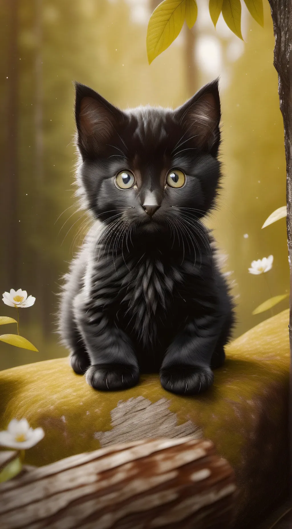 ai character: kitty background